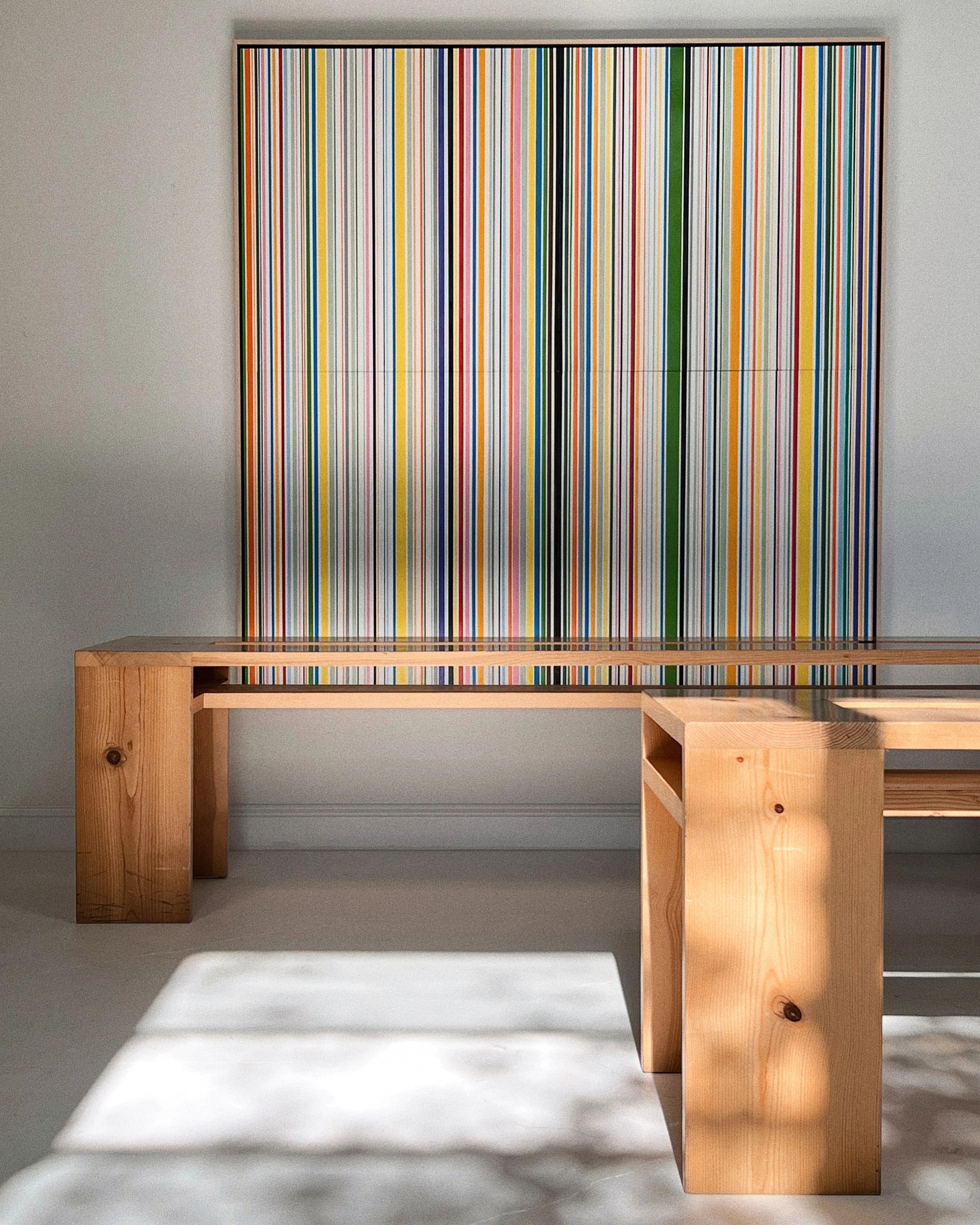 Slotted Library Tables Selected by John Pawson for the 1995 Calvin Klein Store in New York - Image 6