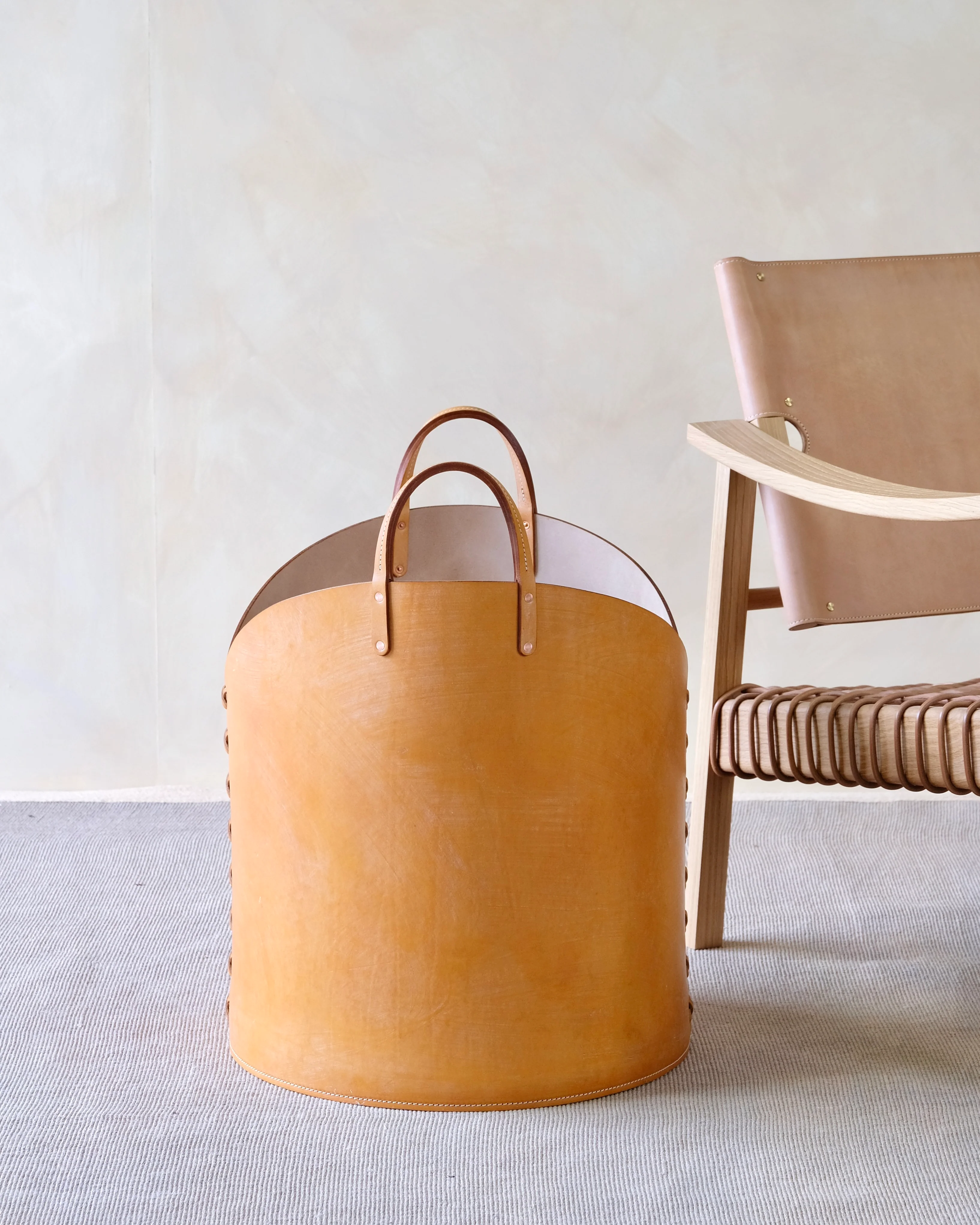 Log Basket - London Tan - Image 4