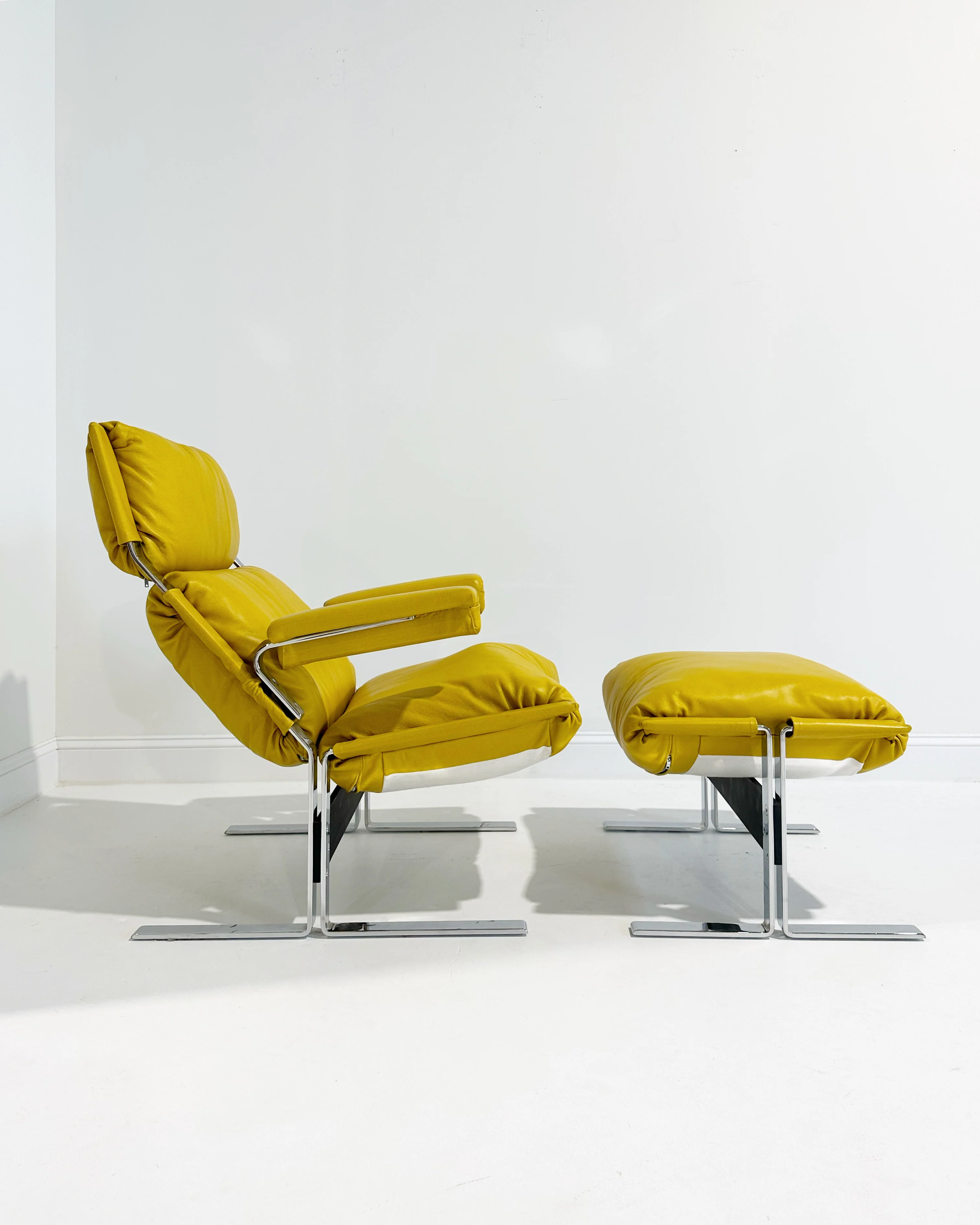 ON HOLD Lounge Chair and Ottoman - Image 2
