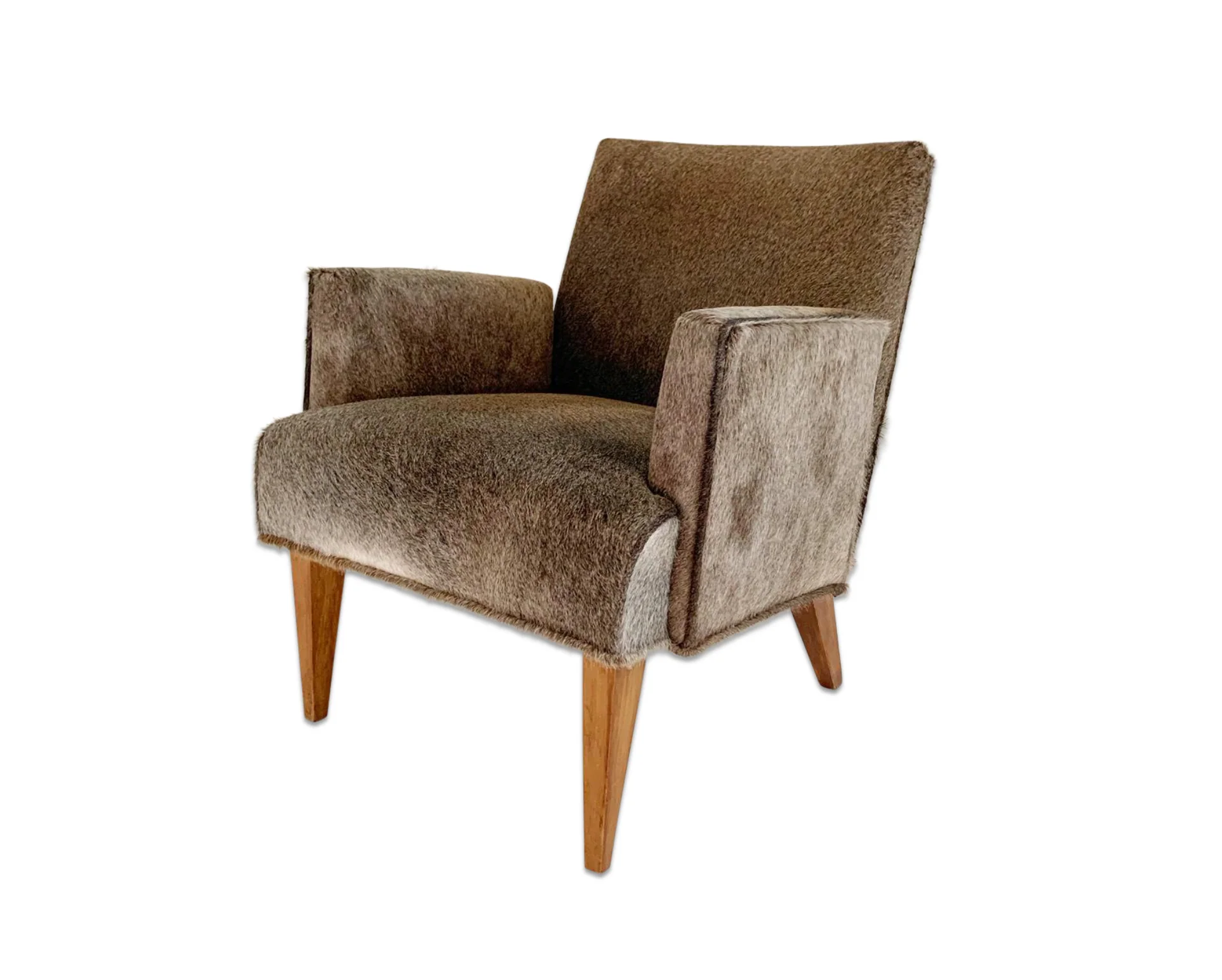 Armchair in Brazilian Cowhide - Image 7