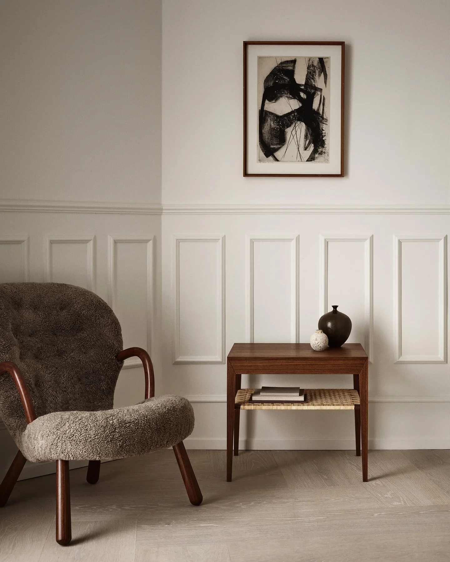 Model 35 Bedside Table | Walnut - Image 8