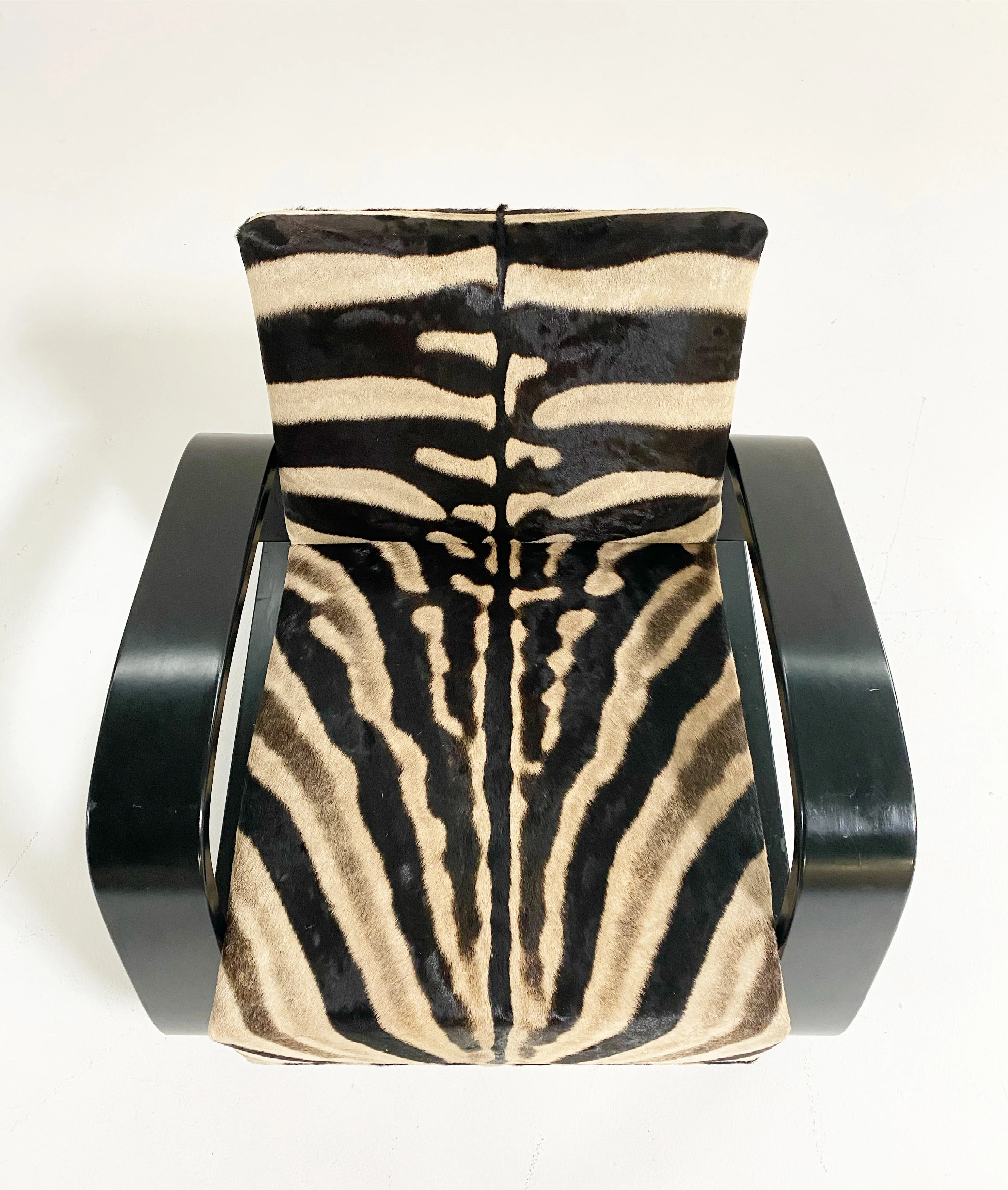 Model 400 "Tank" Lounge Chair in Zebra - Image 11