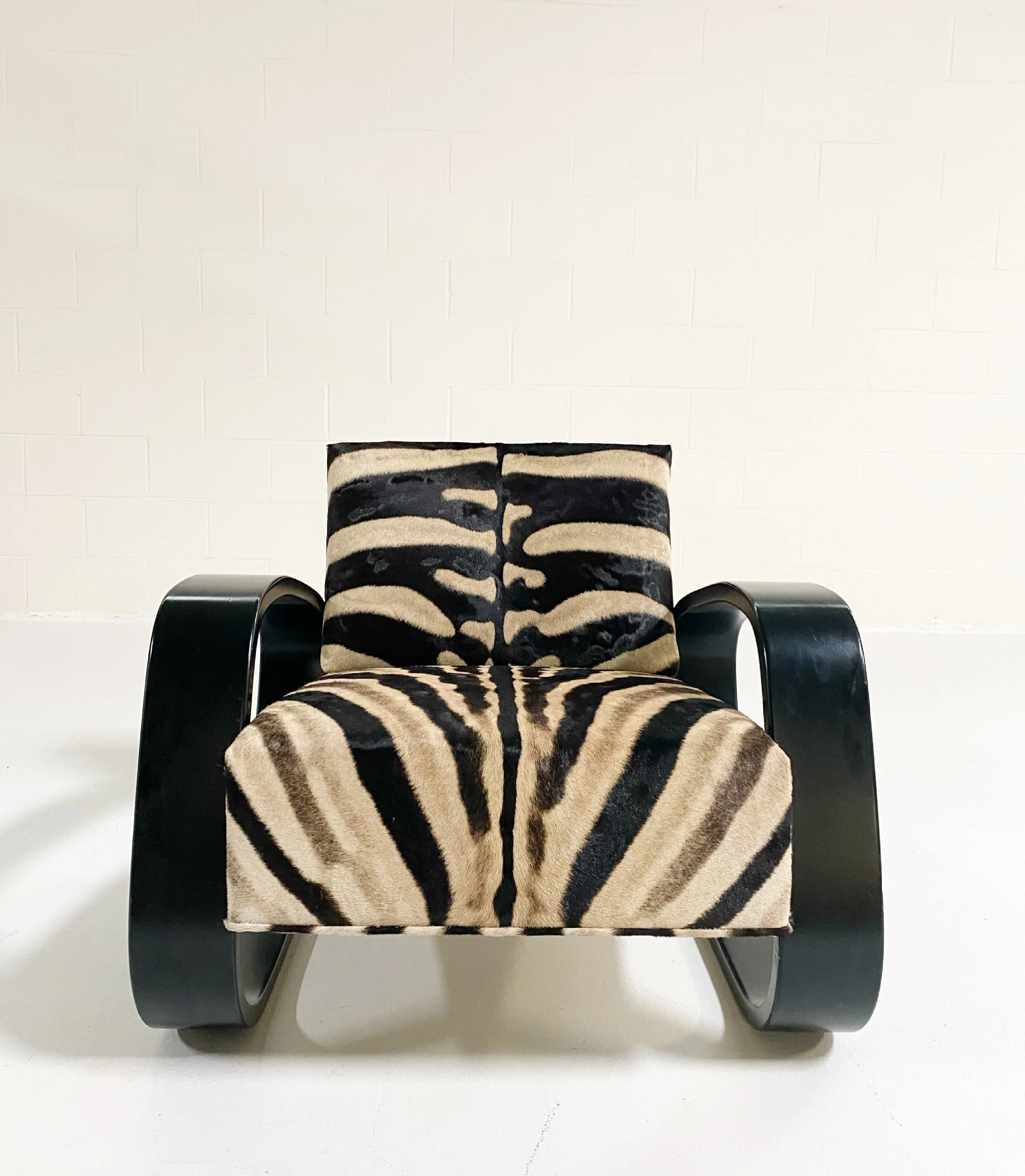 Model 400 "Tank" Lounge Chair in Zebra - Image 9