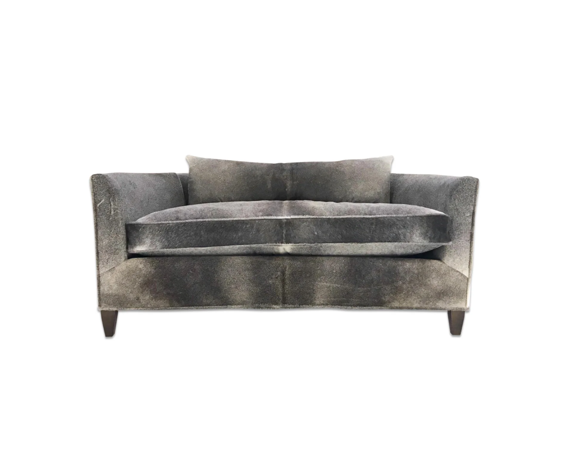 Loveseat in Brazilian Cowhide - Image 11