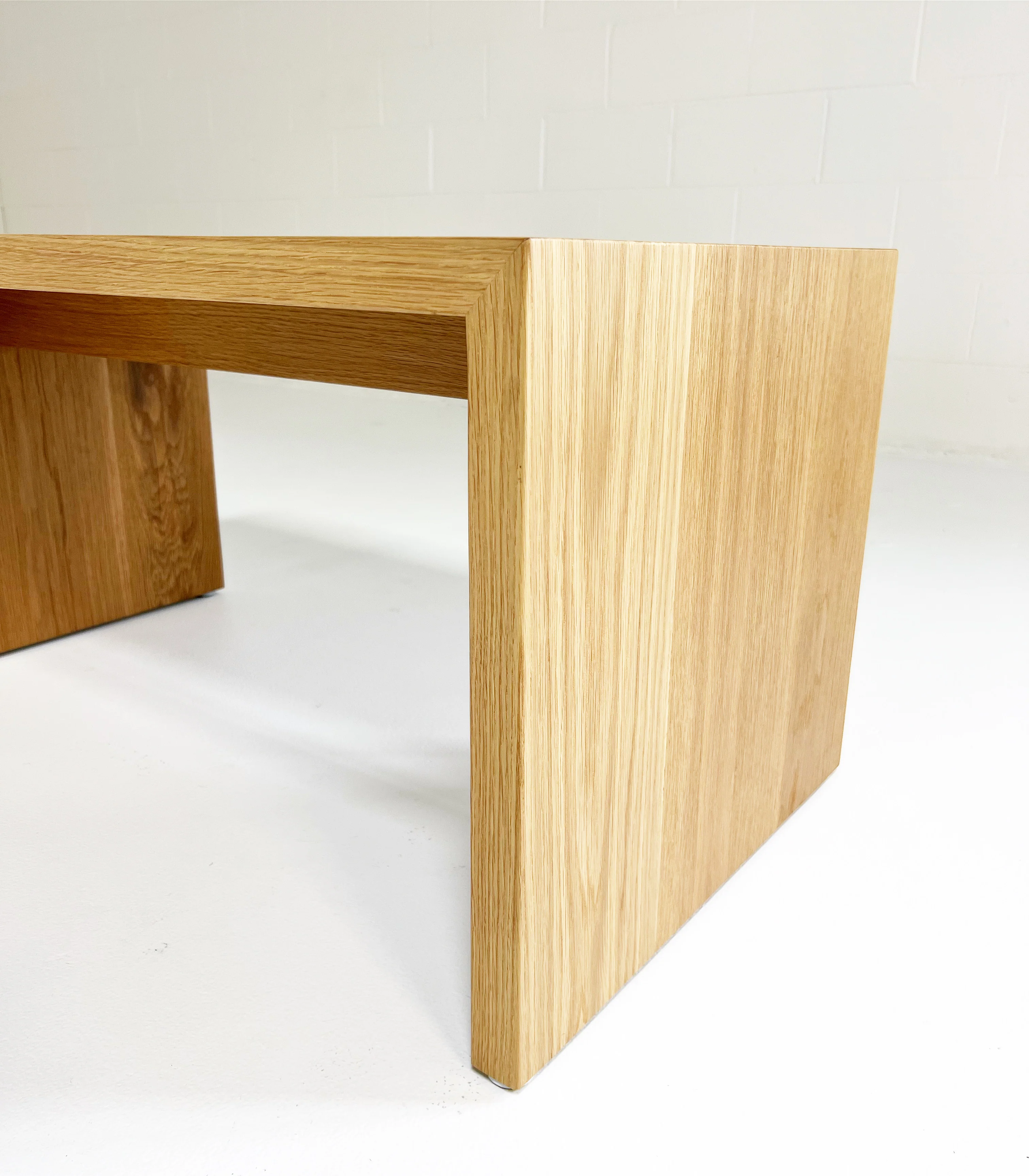 Oak Waterfall Bench, 36 in. - Image 2
