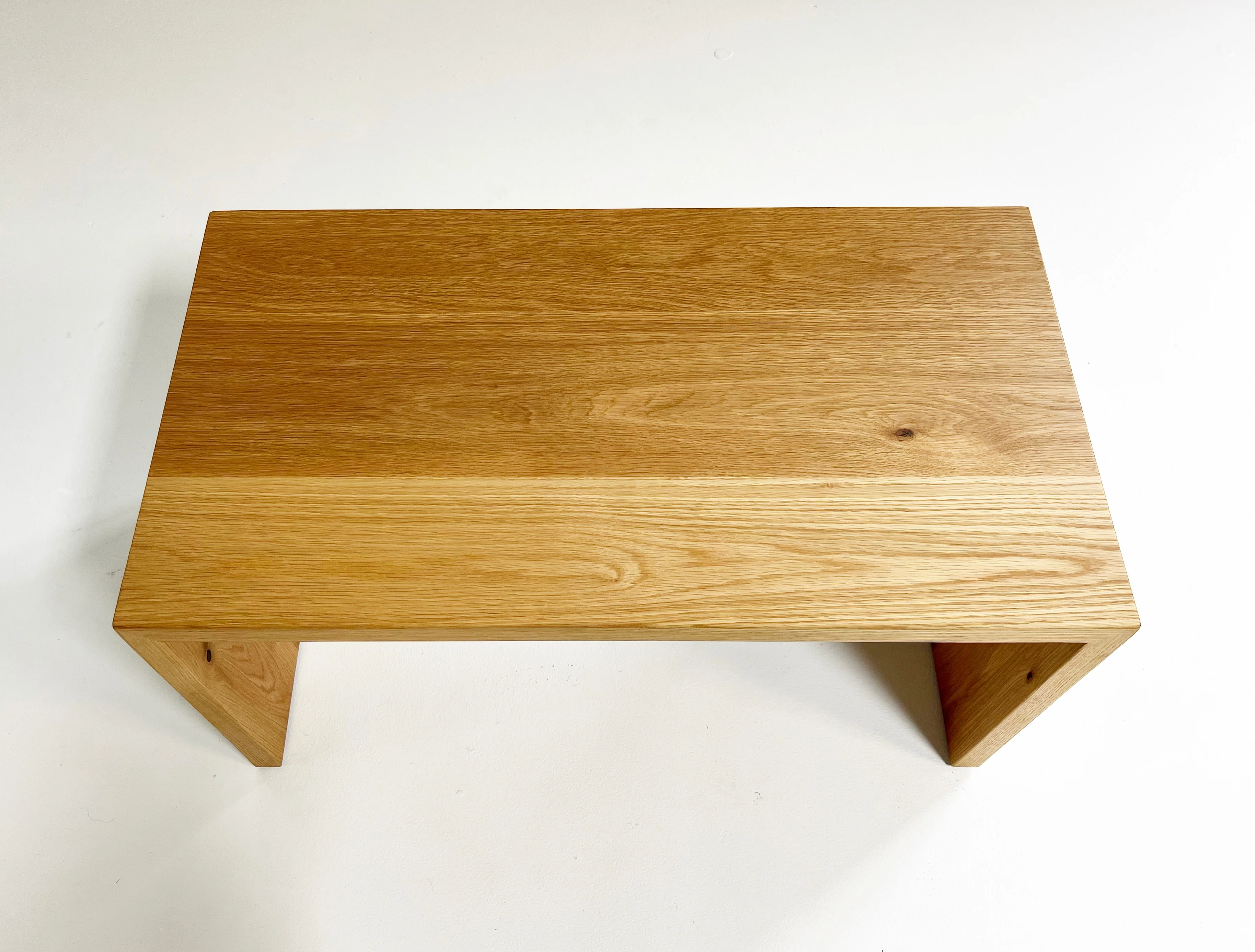 Oak Waterfall Bench, 36 in. - Image 5