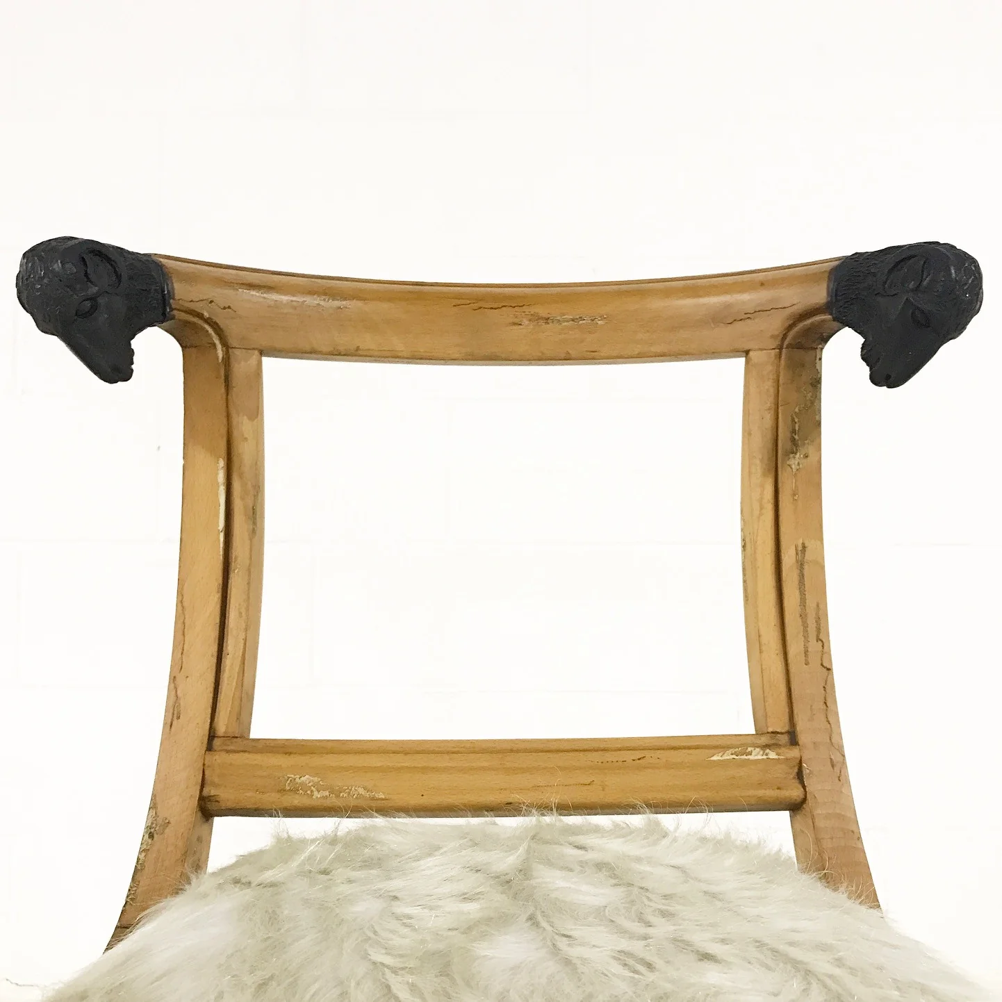 French Side Chairs in Brazilian Cowhide, set of 4 - Image 9