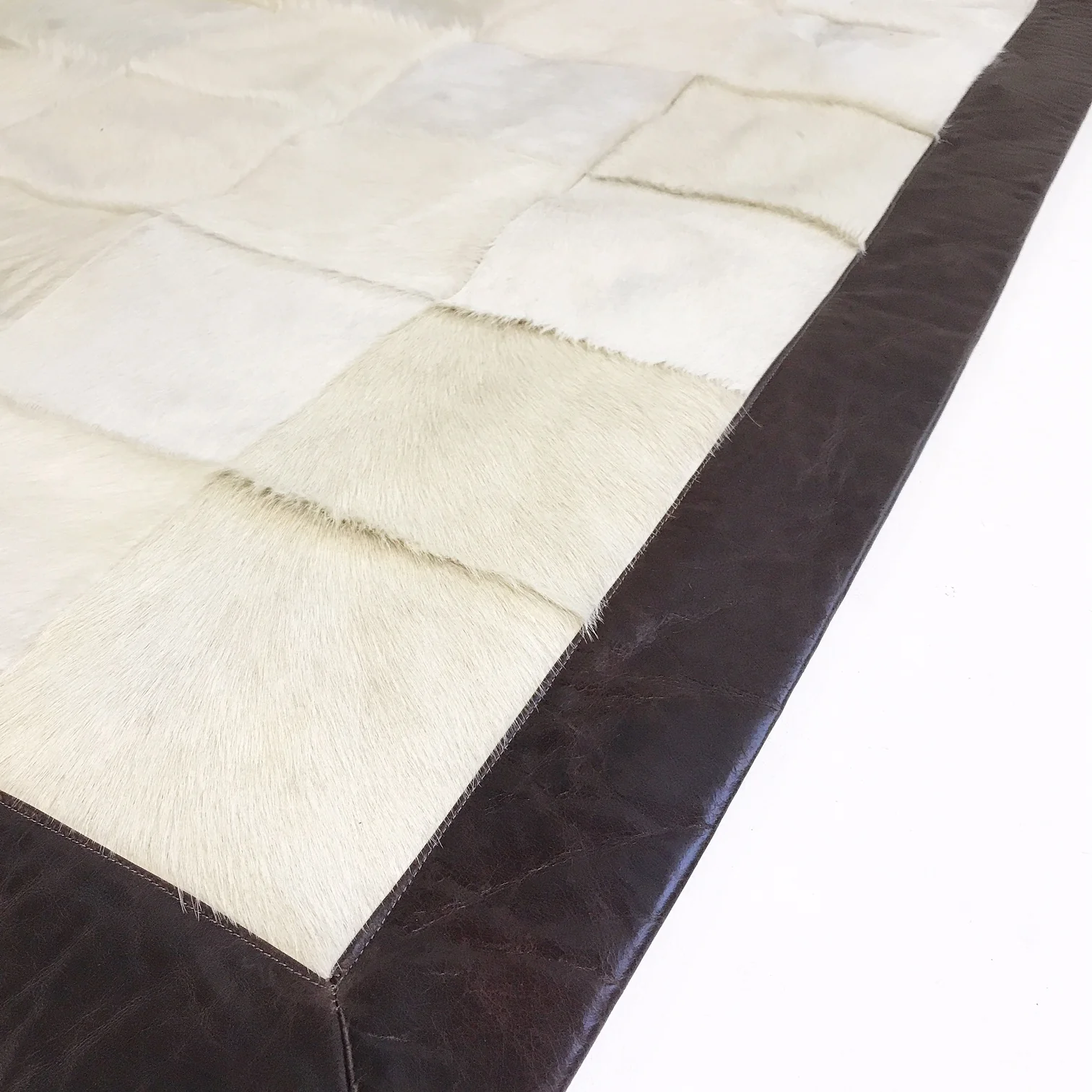 Bespoke Cowhide Patchwork Rug - Image 6