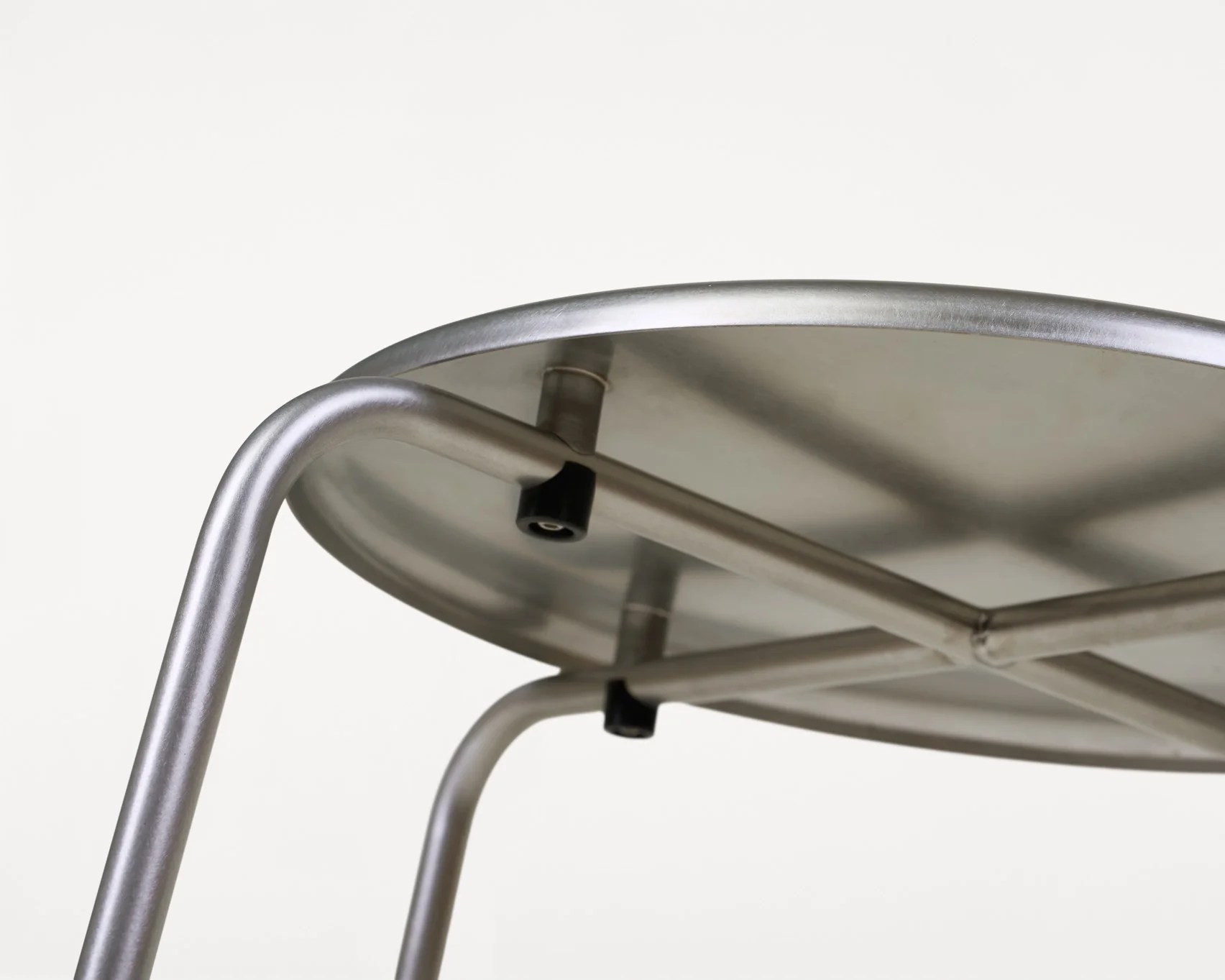 Petit Rond Stool | Stainless Steel - Image 6