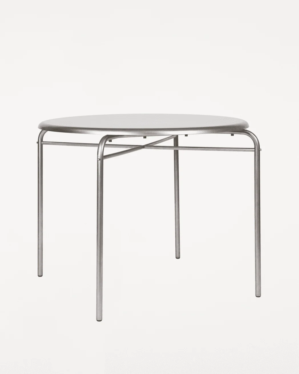 Petit Rond Table | Stainless Steel | Large