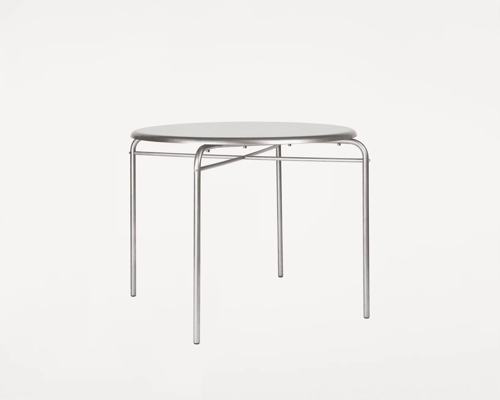 Petit Rond Table | Stainless Steel | Large - Image 4