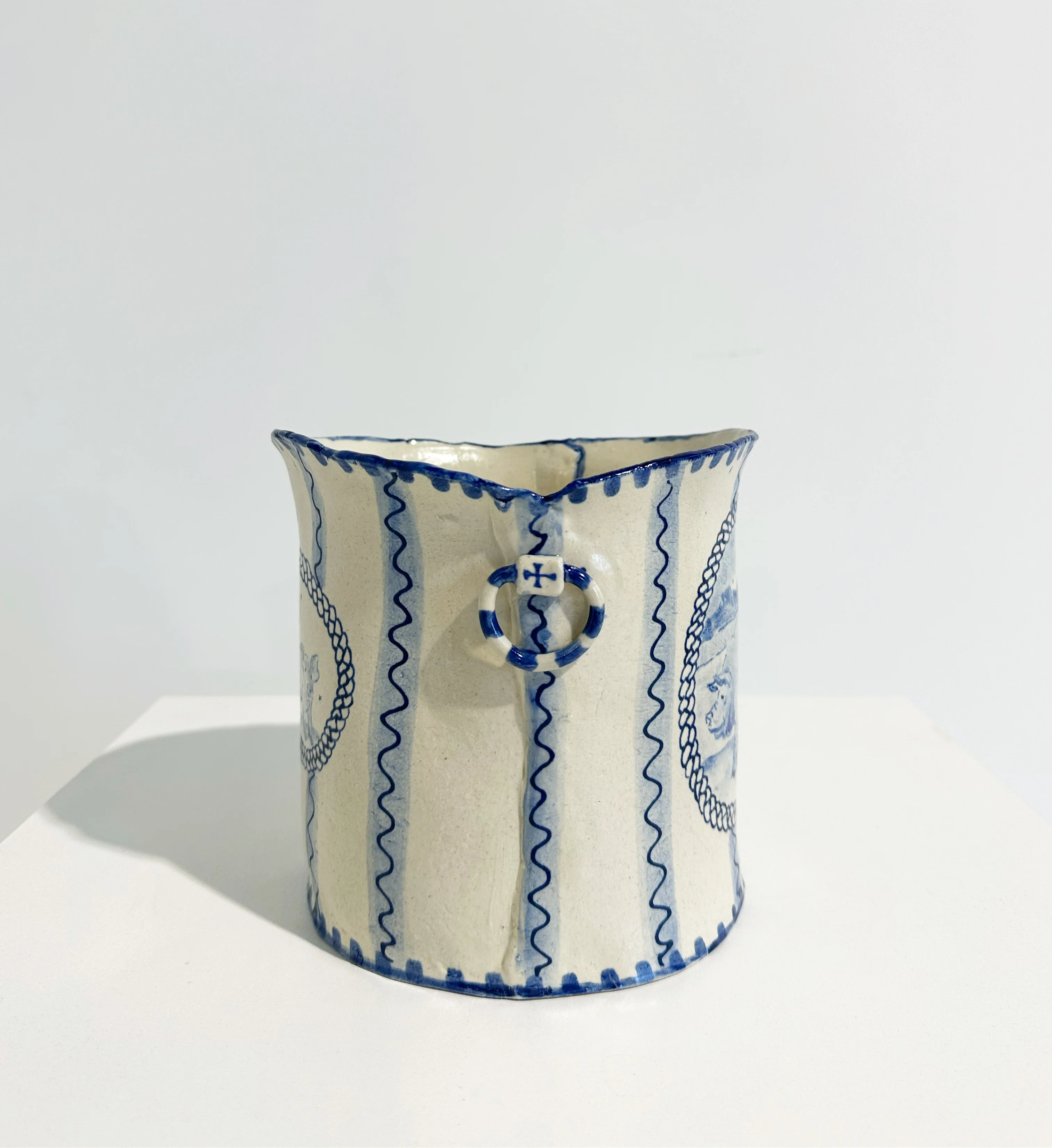 Pig Pastoral Vase - Image 5
