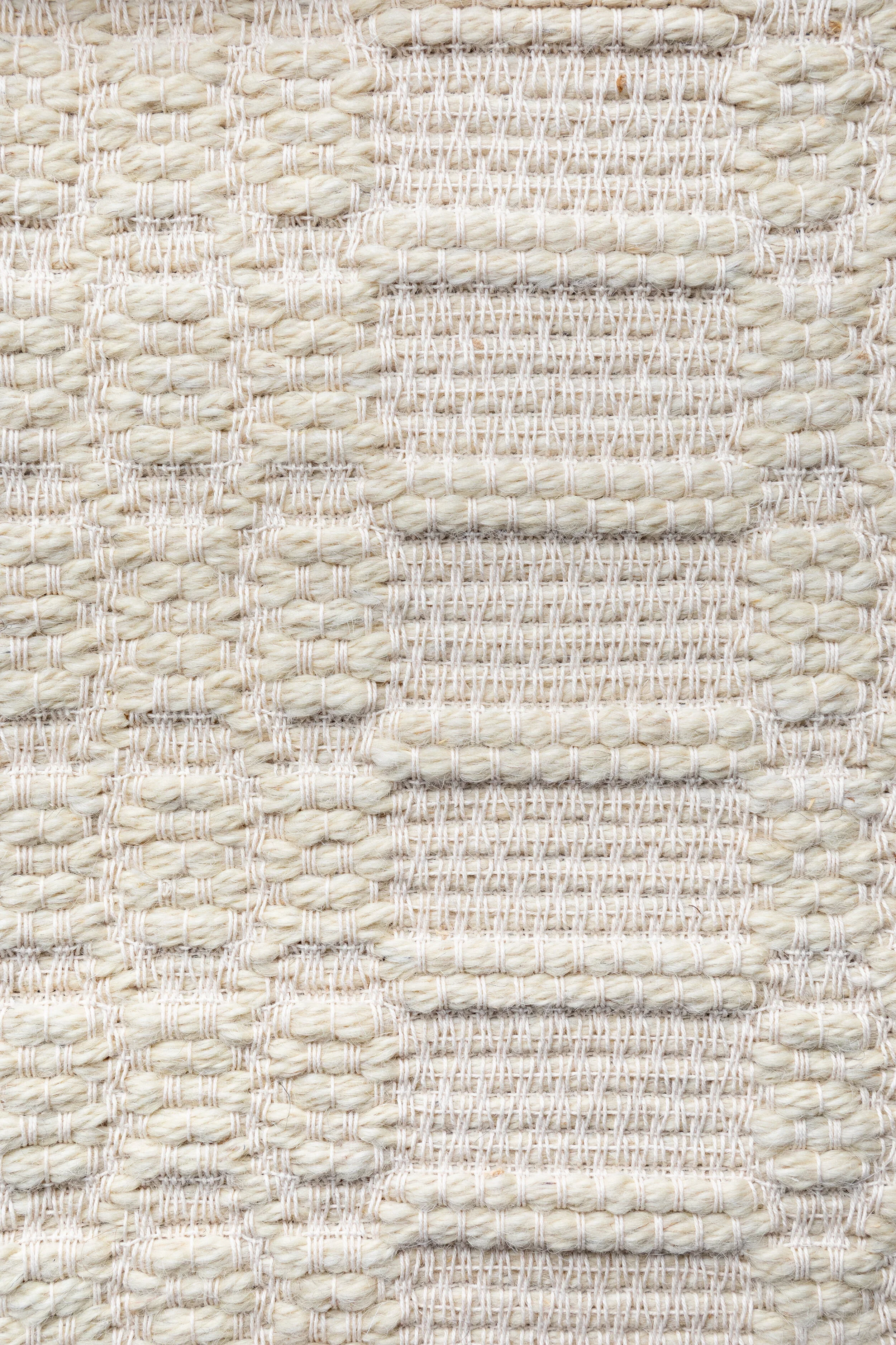 Pinto Chiocciolina Rug in Natural White - Image 2