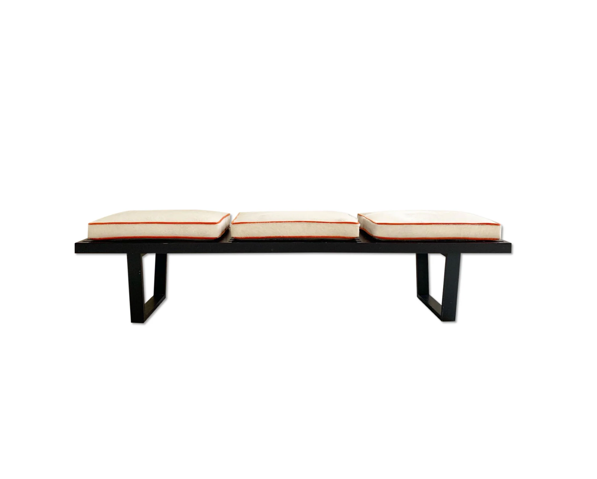 Model 4692 Platform Bench with Cowhide Cushions - Image 9