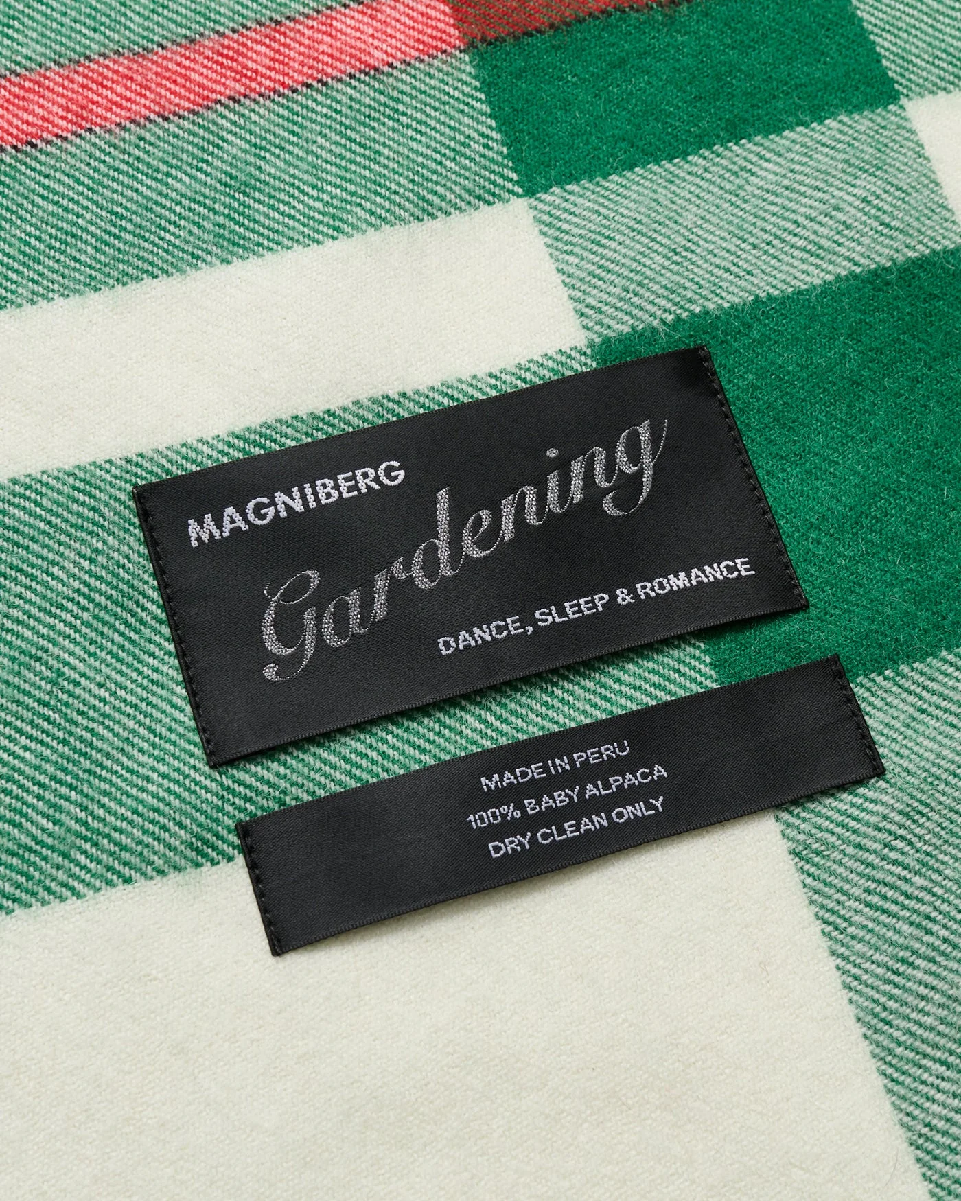 Queen Blanket, Edelweiss Green - Image 5