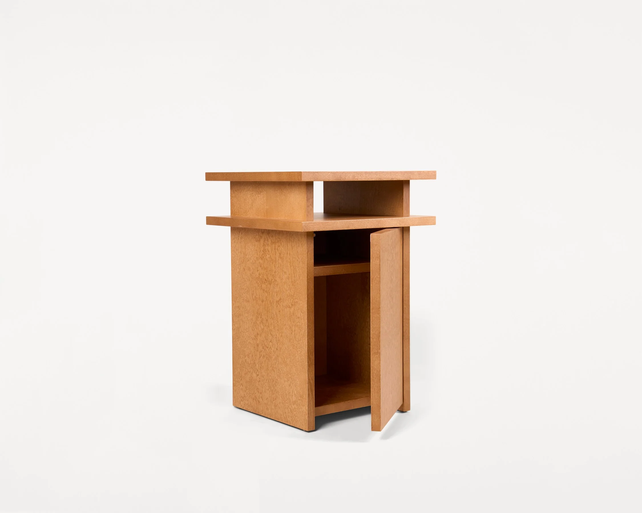Ratio Side Table | Warm Brown Birch - Image 6