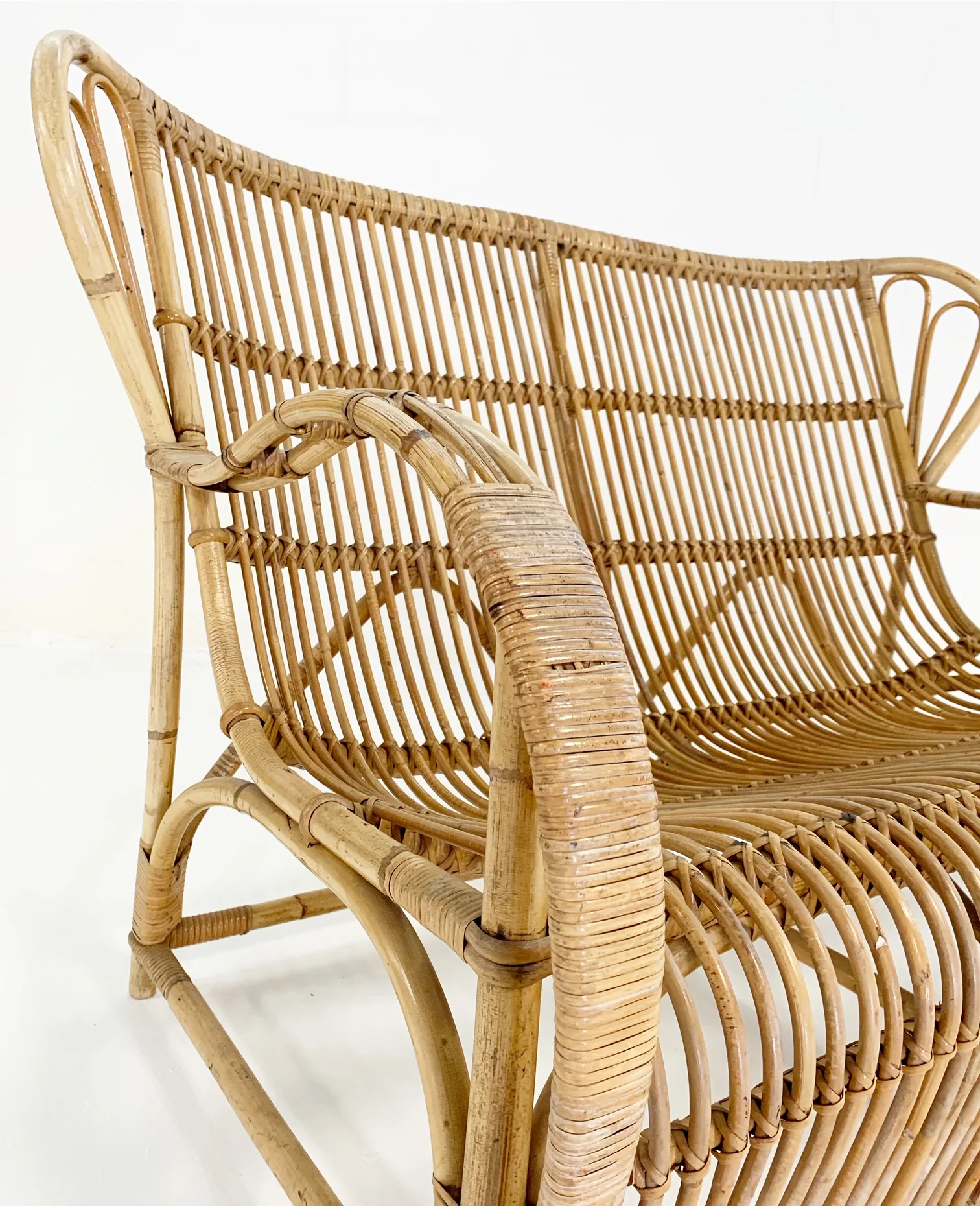 Rattan Settee - Image 5