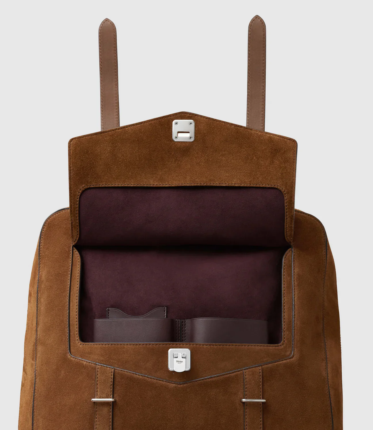 Rider Backpack in Suede Marrakech - Image 5