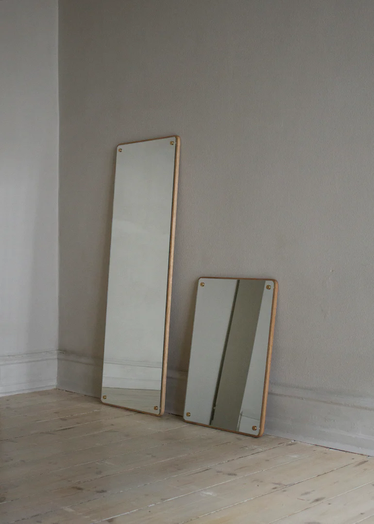 RM-1 Rectangular Mirror | Natural Oak | Large - Image 3