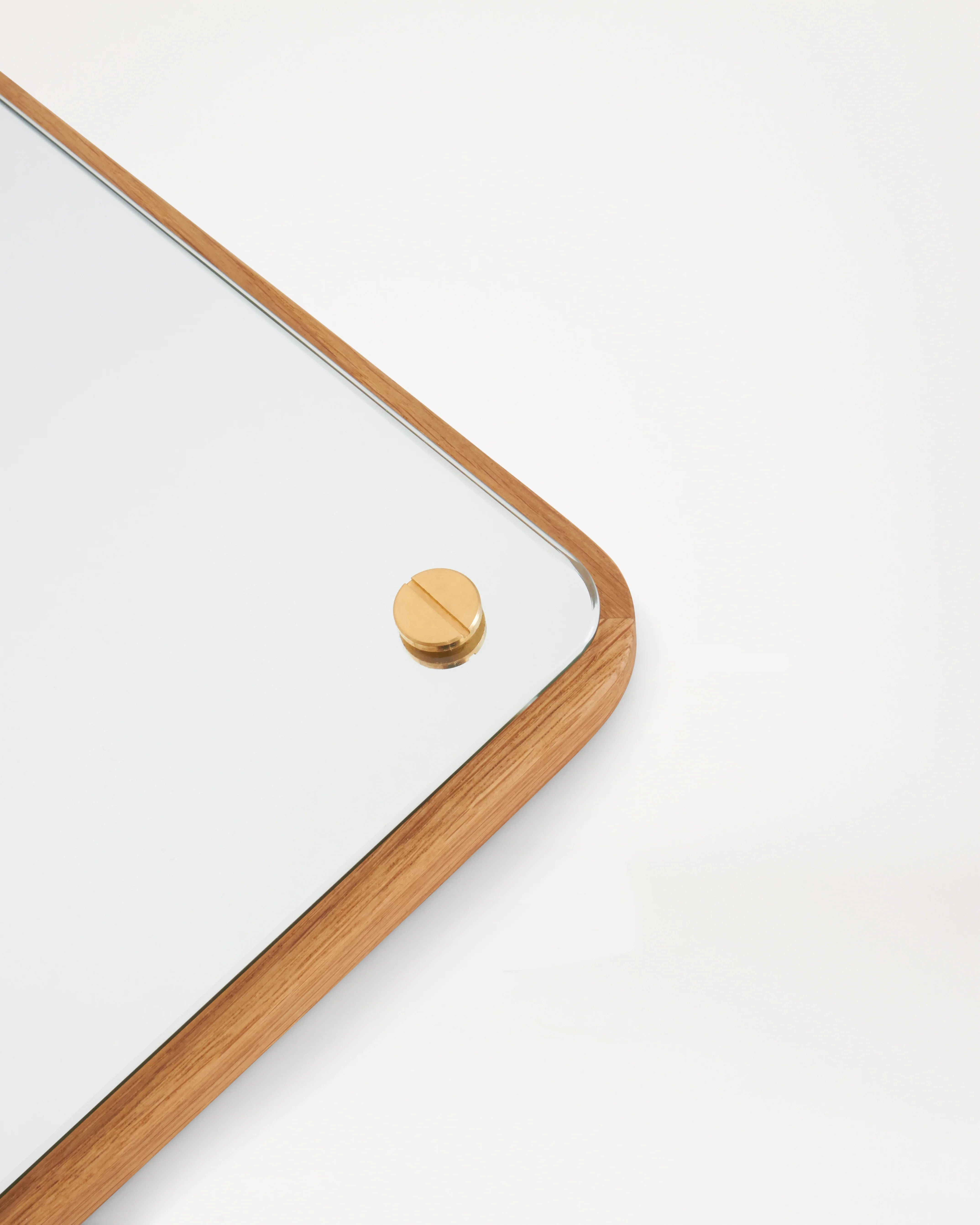 RM-1 Rectangular Mirror | Natural Oak | Small - Image 2