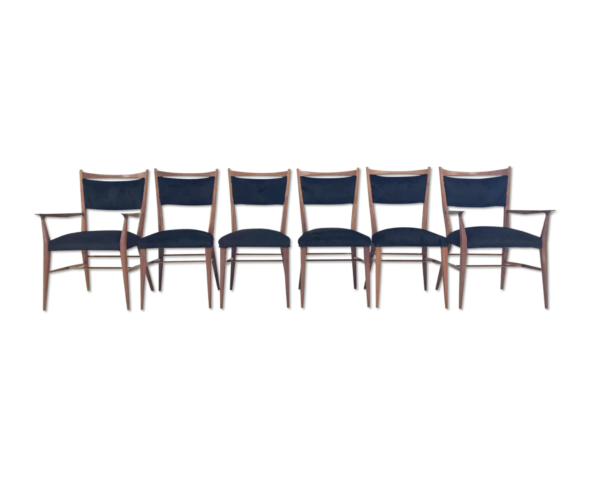 Dining Chairs in Brazilian Cowhide, set of 6 - Image 11