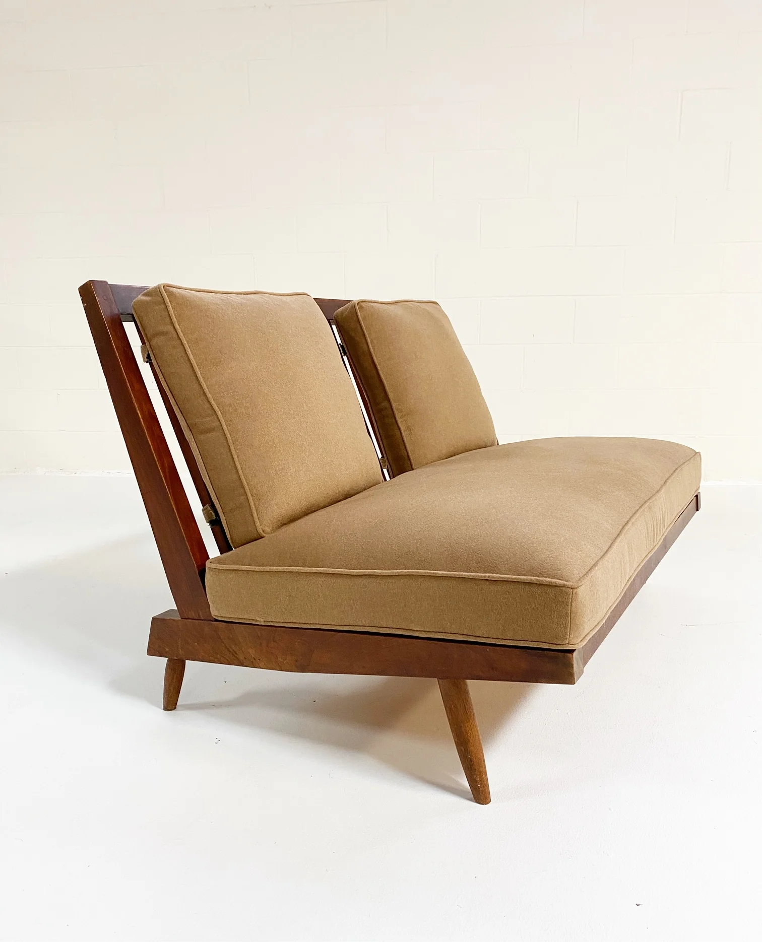 Settee with Loro Piana Cashmere Cushions - Image 2
