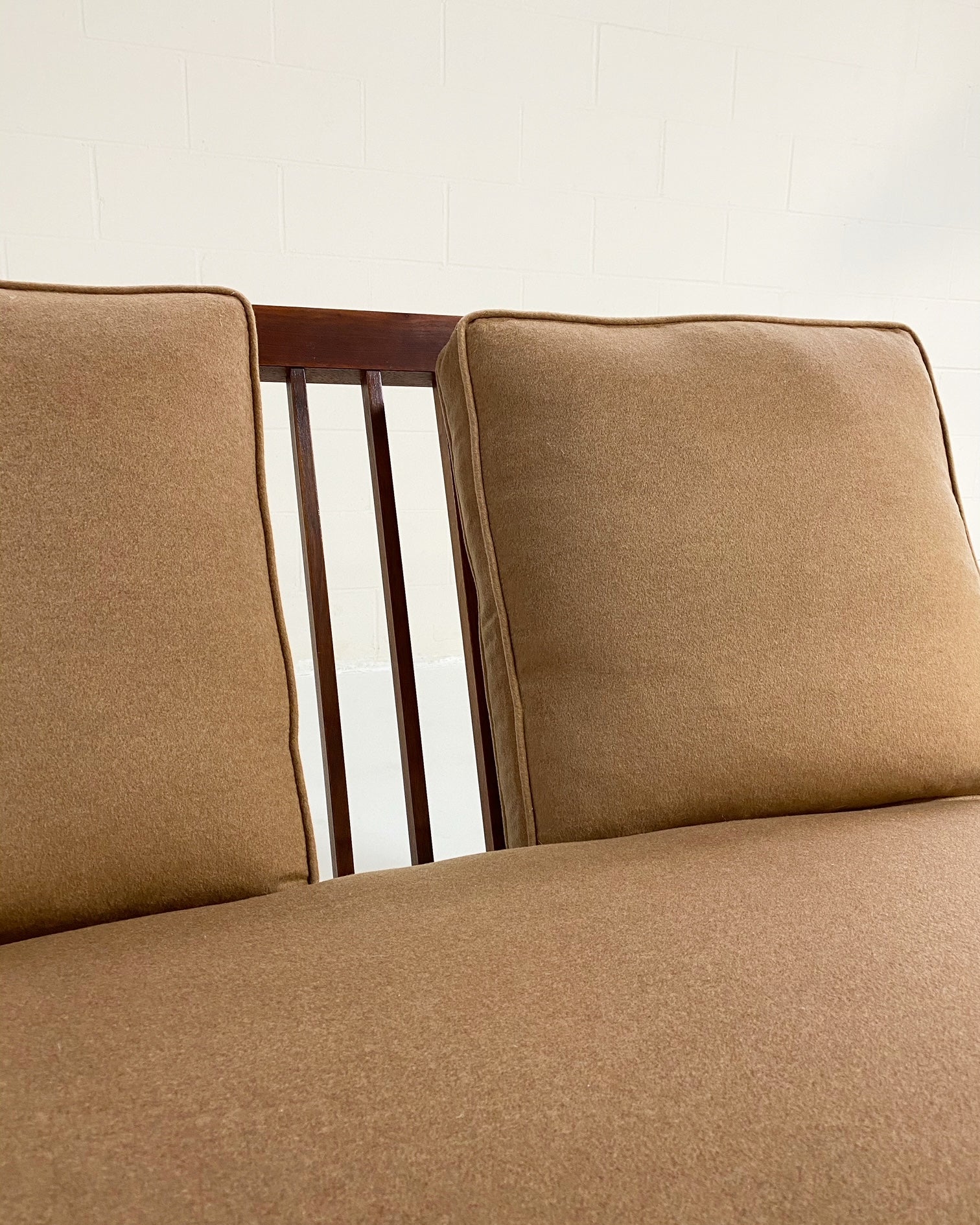 Settee with Loro Piana Cashmere Cushions - Image 5