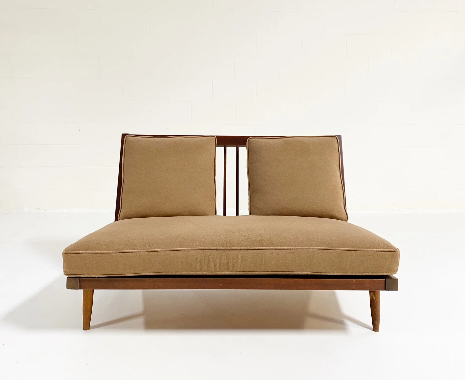 Settee with Loro Piana Cashmere Cushions - Image 6