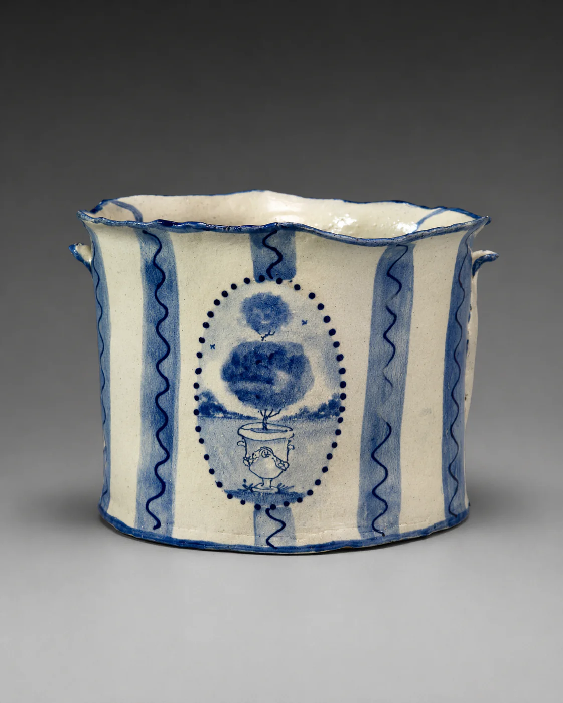 Sheep Oval Vase - Image 2