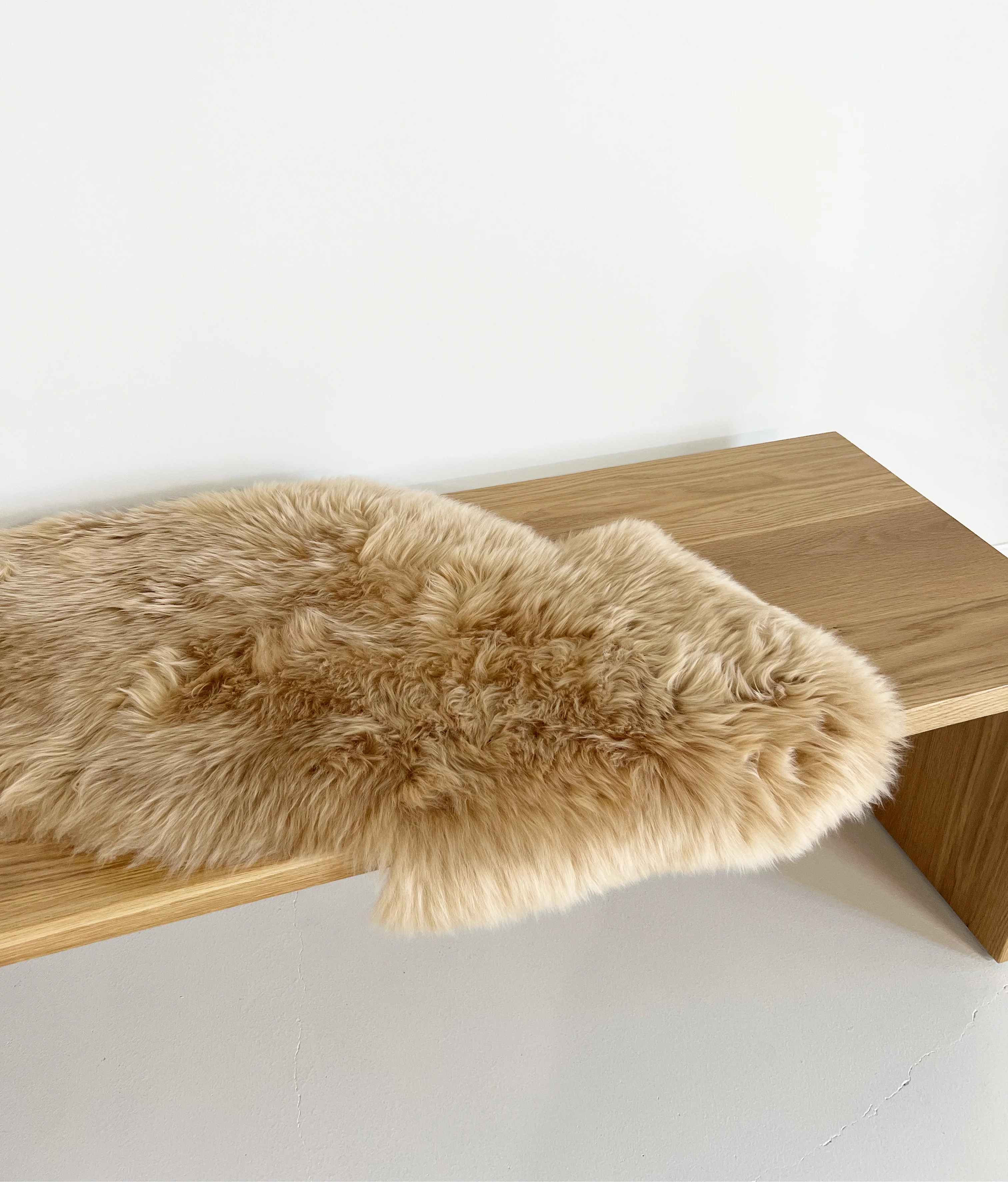 New Zealand Sheepskin Rug - Tan - Image 5