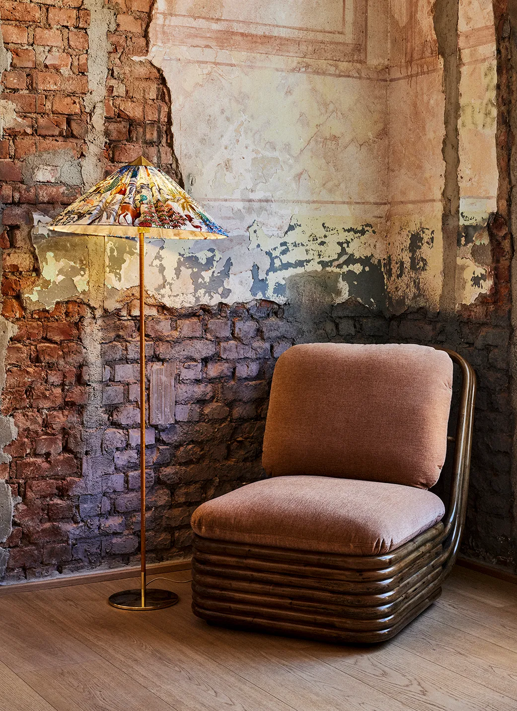 Special Edition GUBI x Pierre Frey 9602 Floor Lamp - Image 5