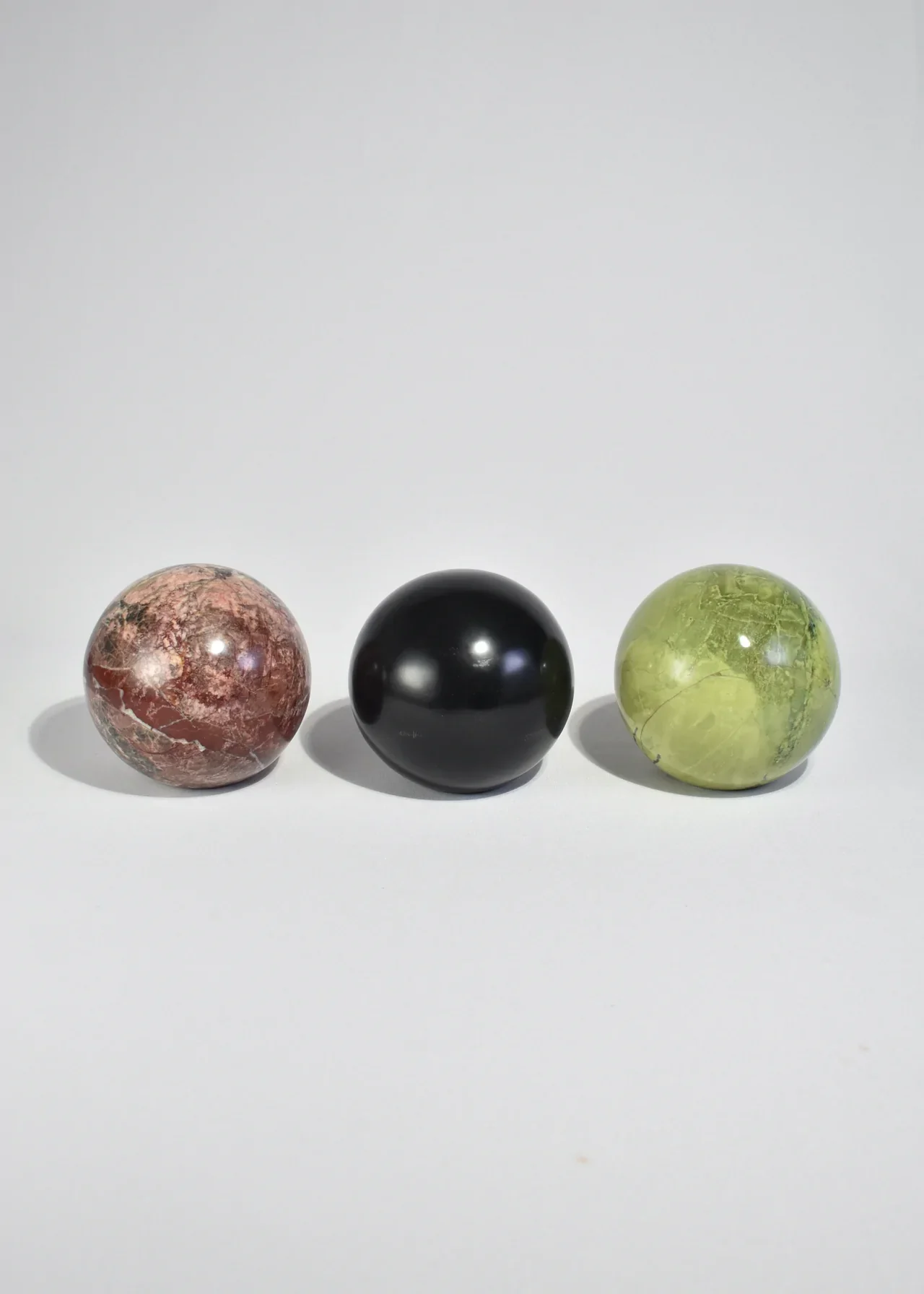Sphere Bookend - Red Jasper - Image 4