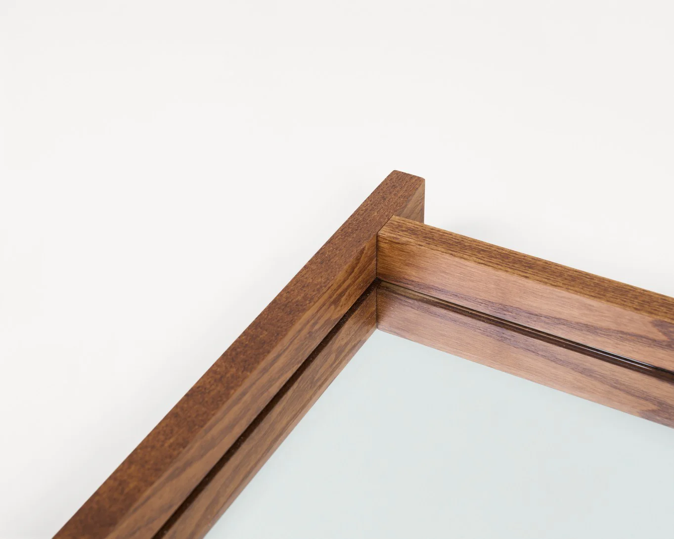 Symmetry Mirror | Honey Ash Wood | Large - Image 4