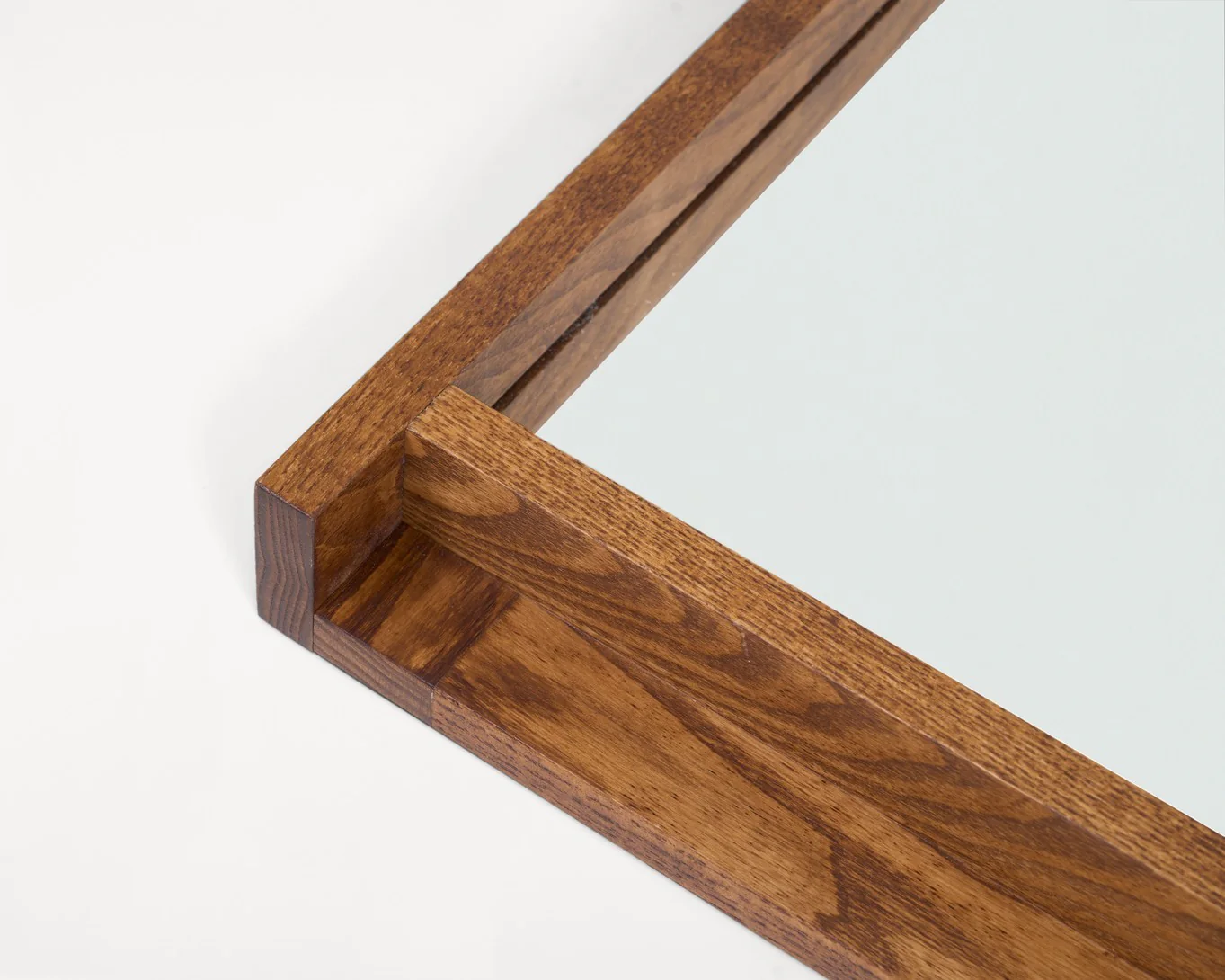 Symmetry Mirror | Honey Ash Wood | Small - Image 5