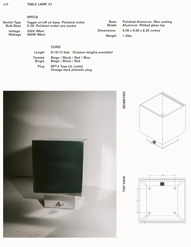Table Lamp 01 - Image 9