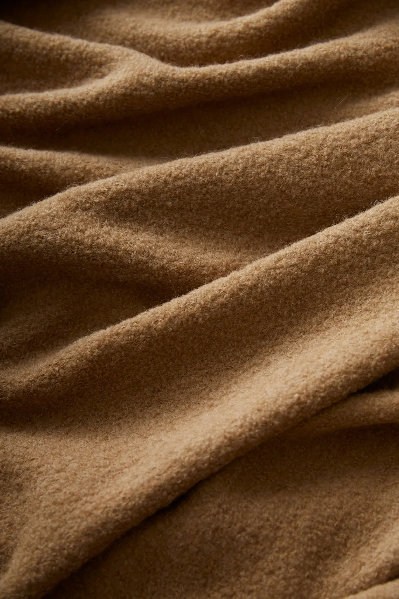 The Bouclé Bedcover, Camel - Image 3
