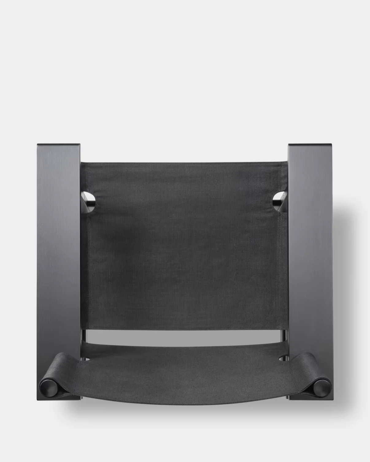 The Canvas Chair | Black Canvas and Black Lacquered Oak - Image 4