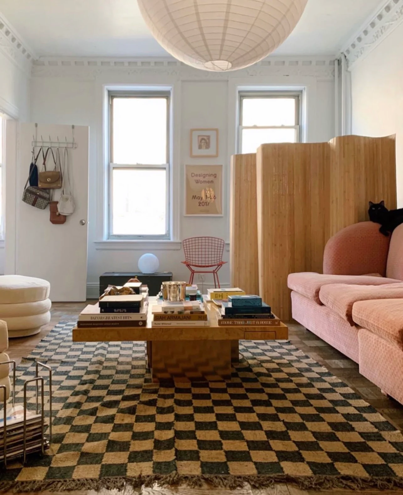The Checkerboard Rug - Off Black - Image 11