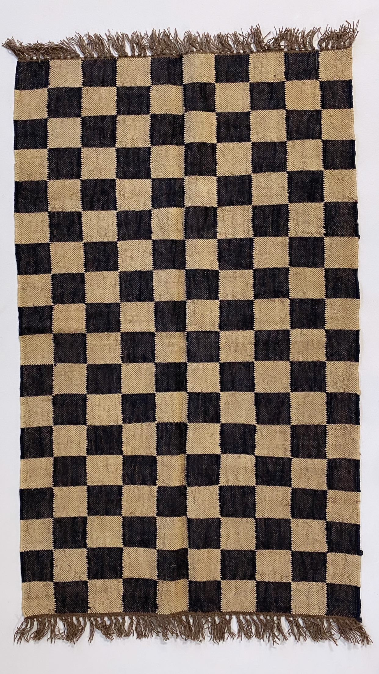 The Checkerboard Rug - Off Black - Image 14
