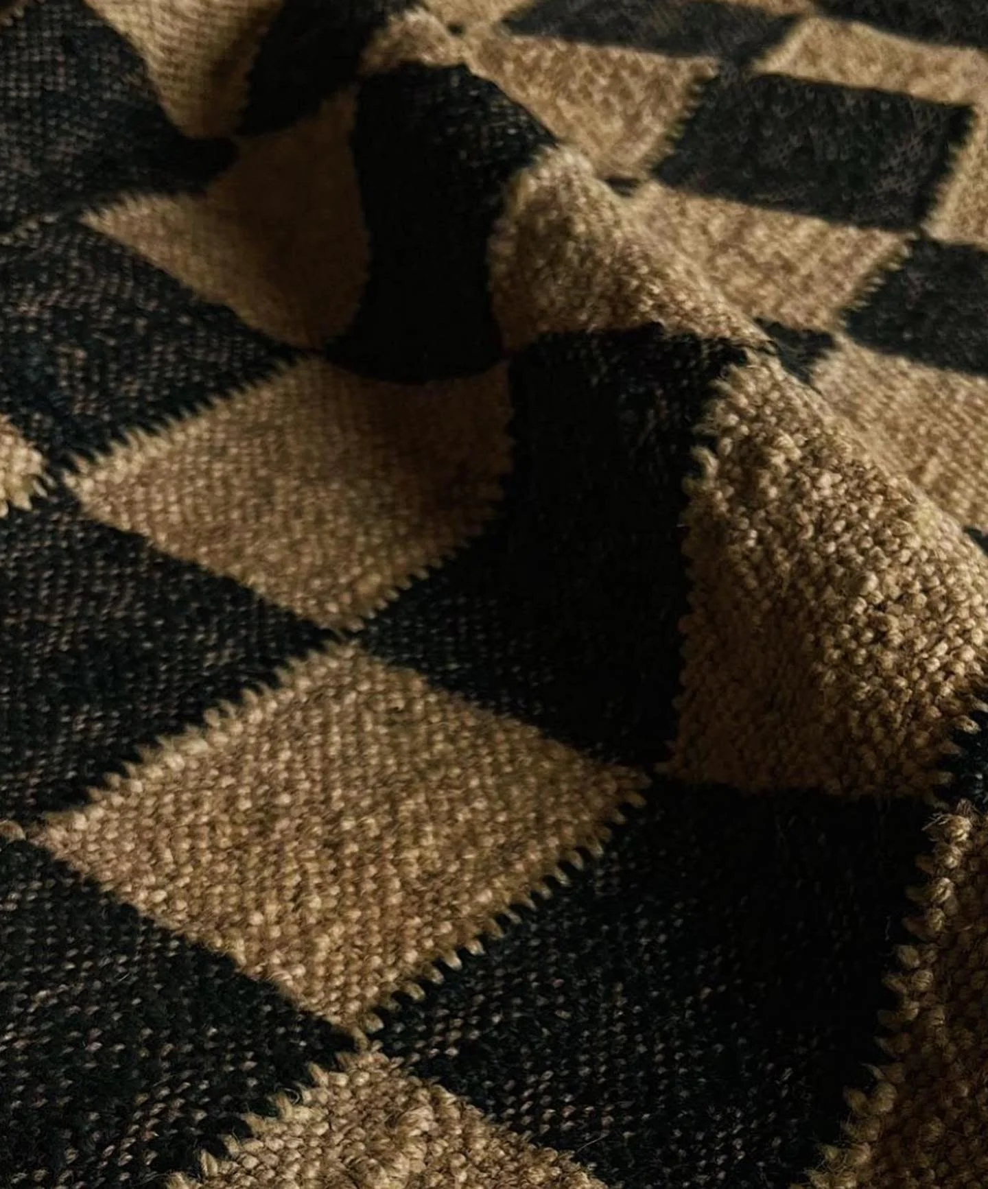 The Checkerboard Rug - Off Black - Image 24
