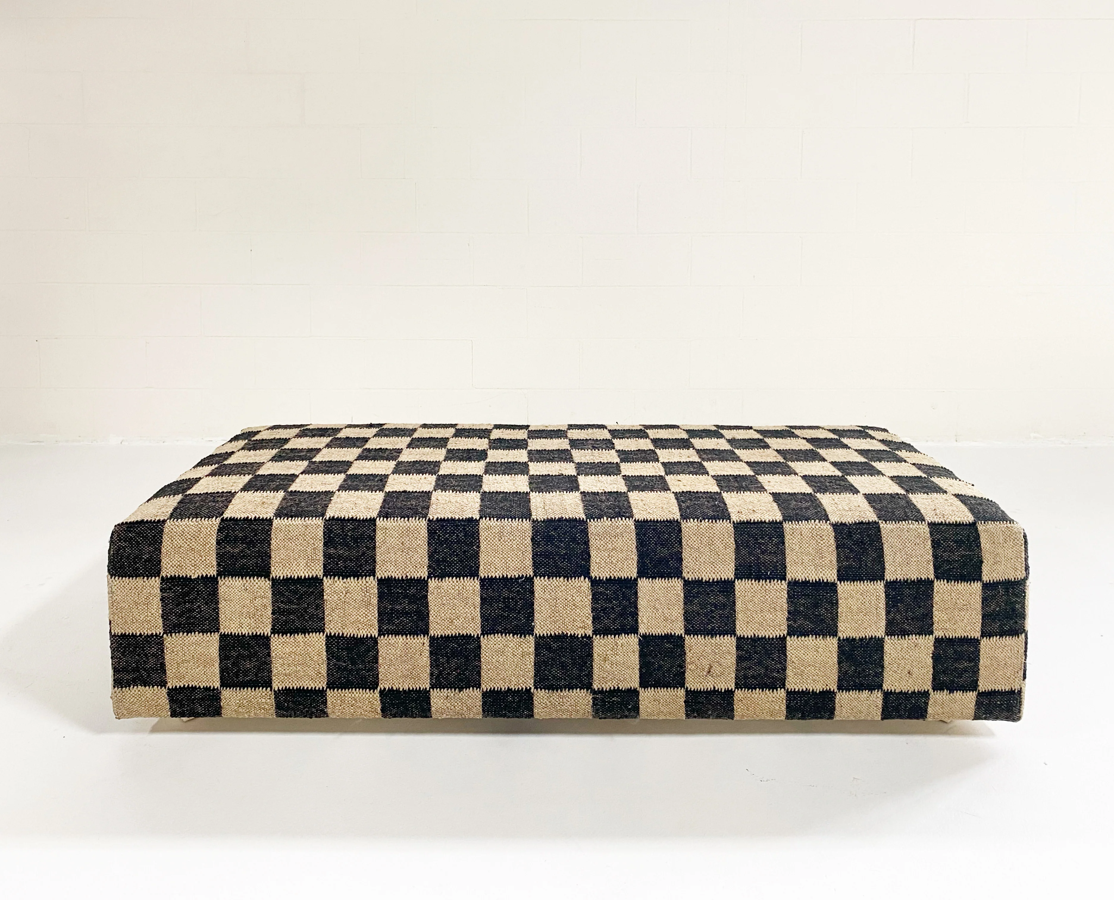 The Forsyth Checkerboard Ottoman - Image 4