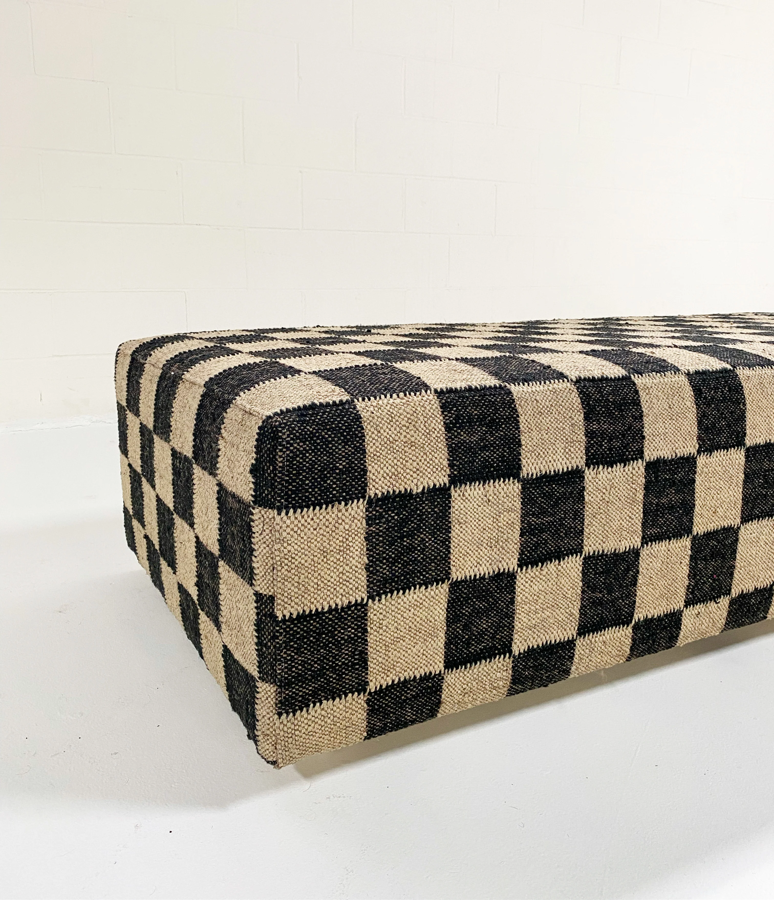 The Forsyth Checkerboard Ottoman - Image 6