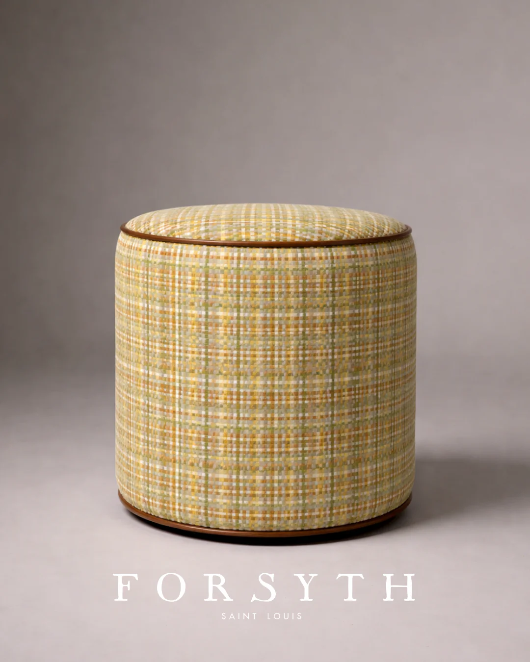 The Forsyth Drum Stool, Choose Your Fabric - Image 4