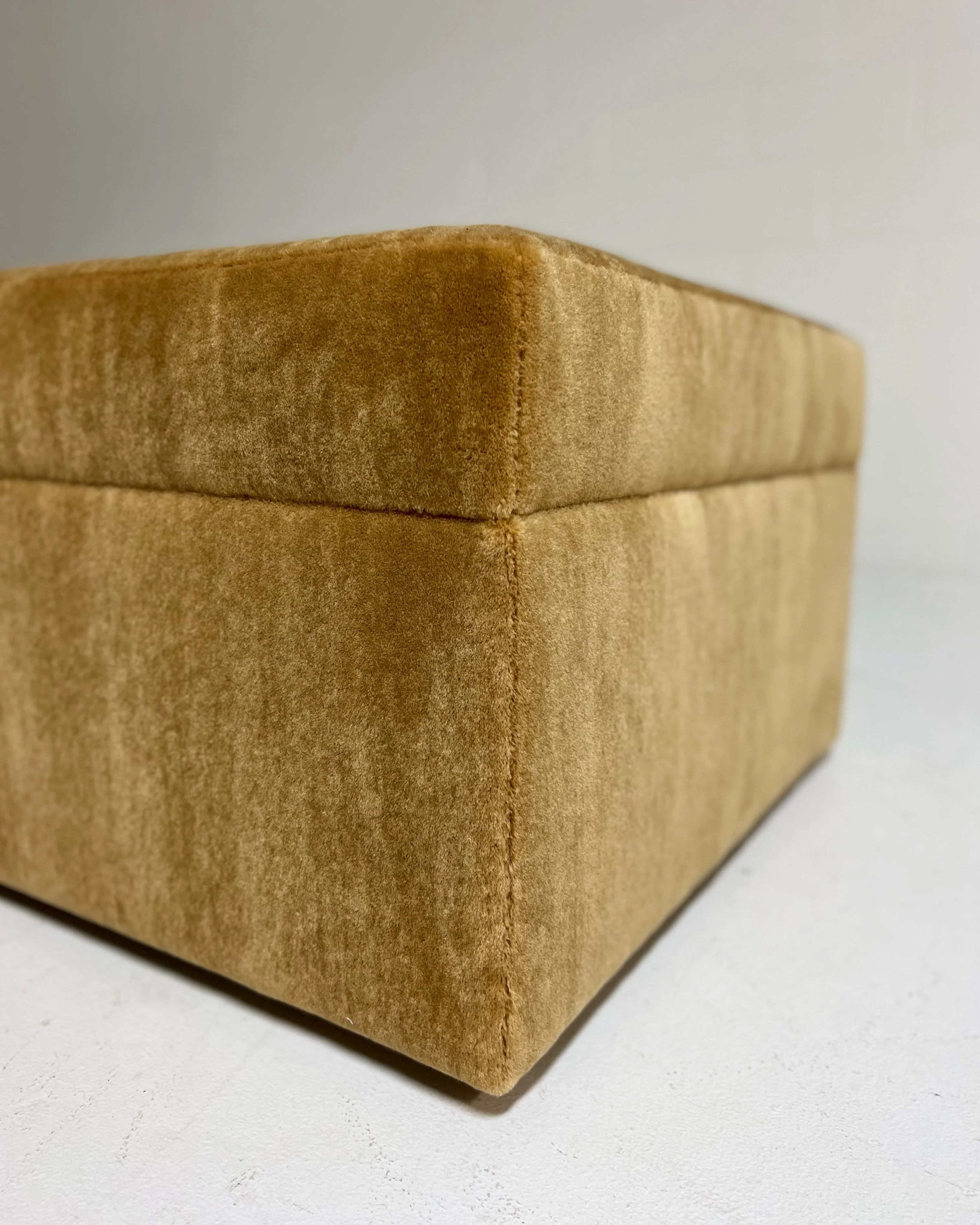 The Forsyth Storage Ottoman in Pierre Frey Teddy Mohair - Image 14