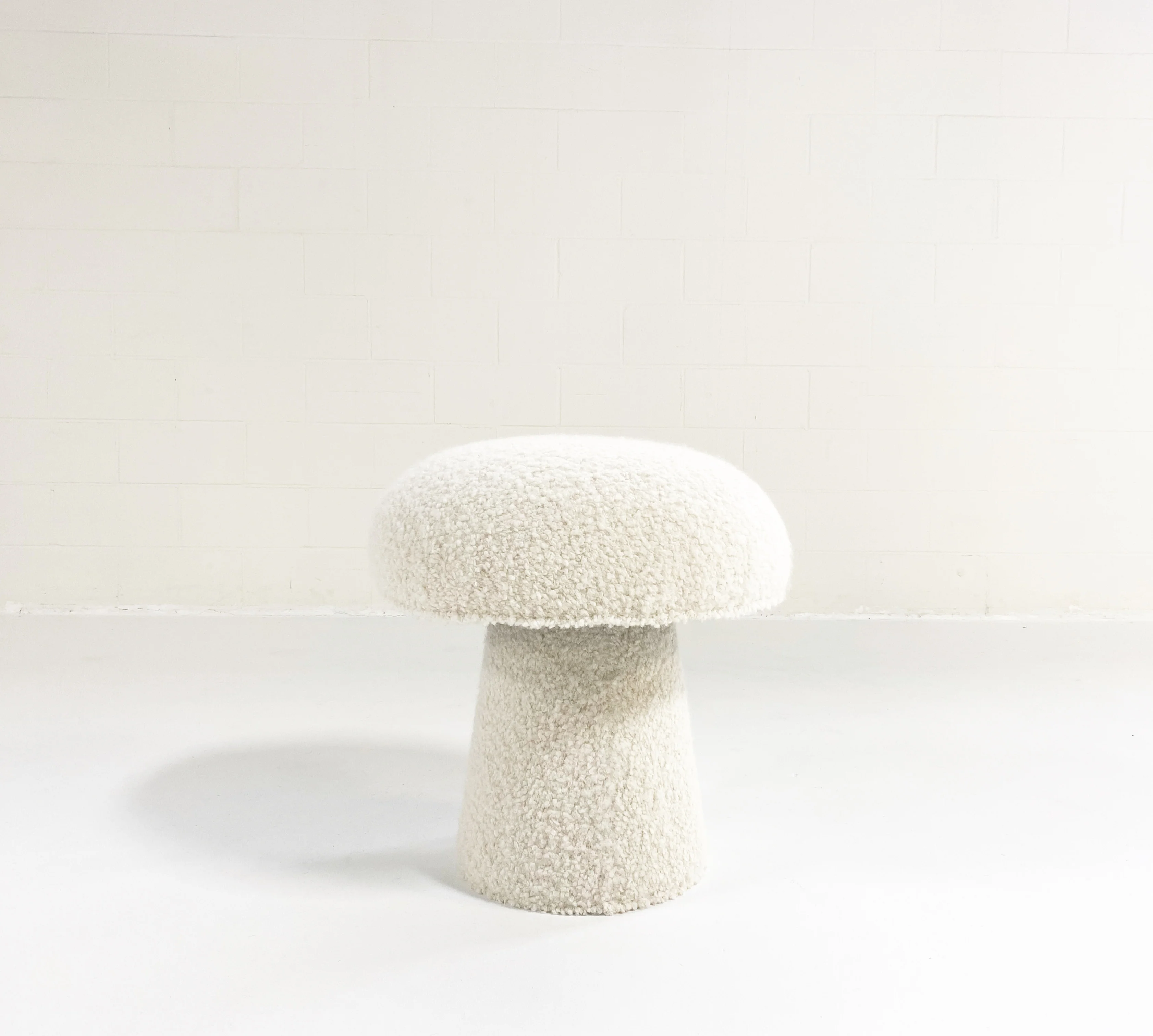 The Forsyth Mushroom Pouf in Boucle - Image 7
