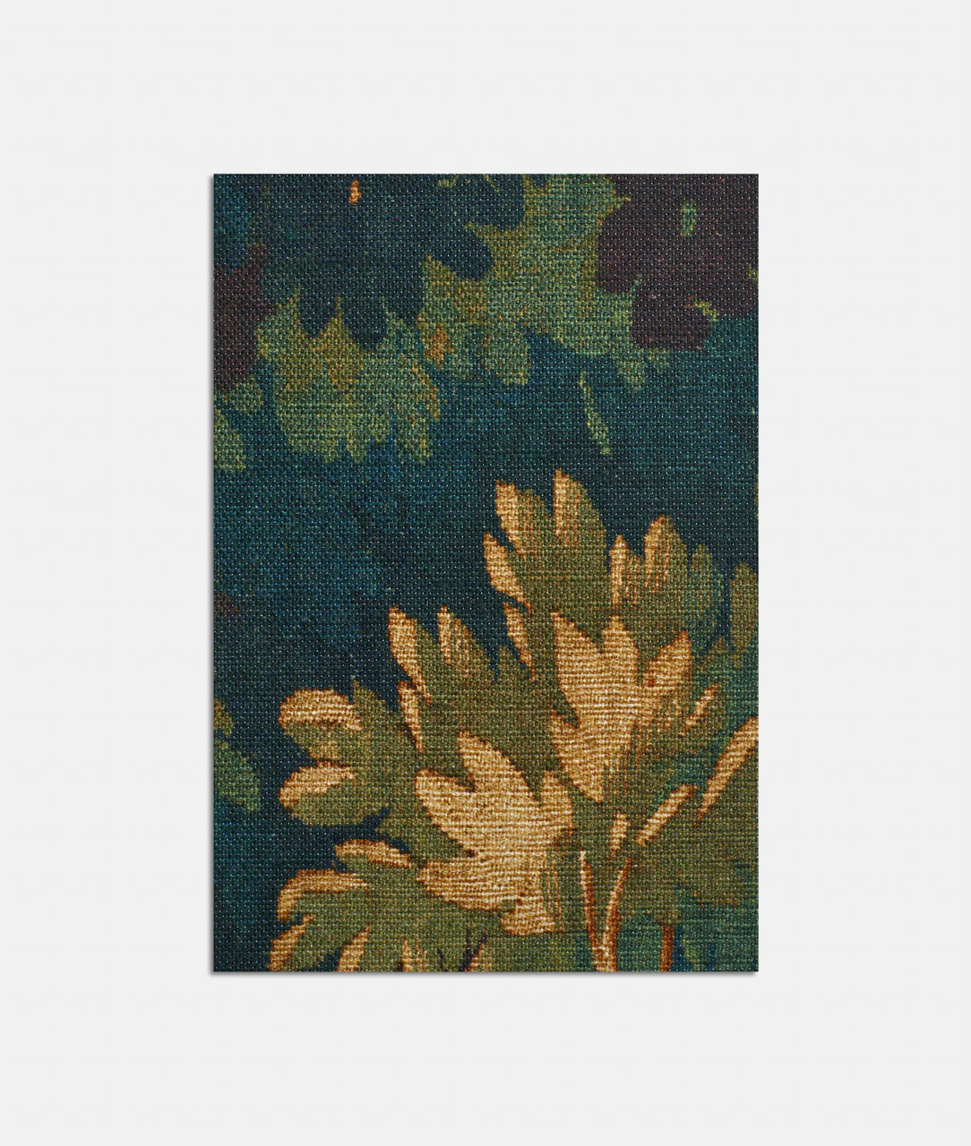 The Forsyth Mushroom Pouf in Dedar 'Schwarzwald' Verdure - Image 6