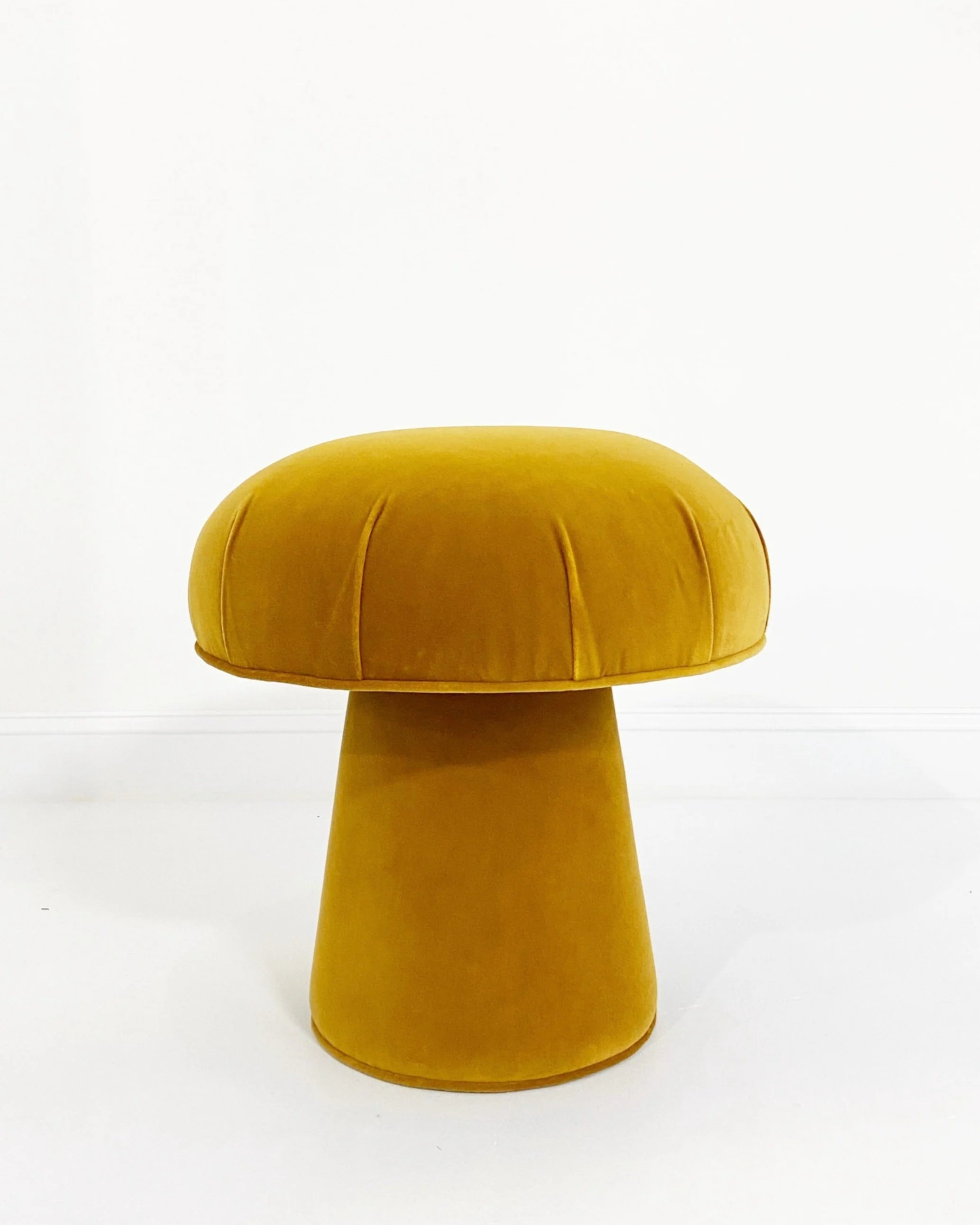 The Forsyth Mushroom Pouf in Loro Piana Velvet - Image 5