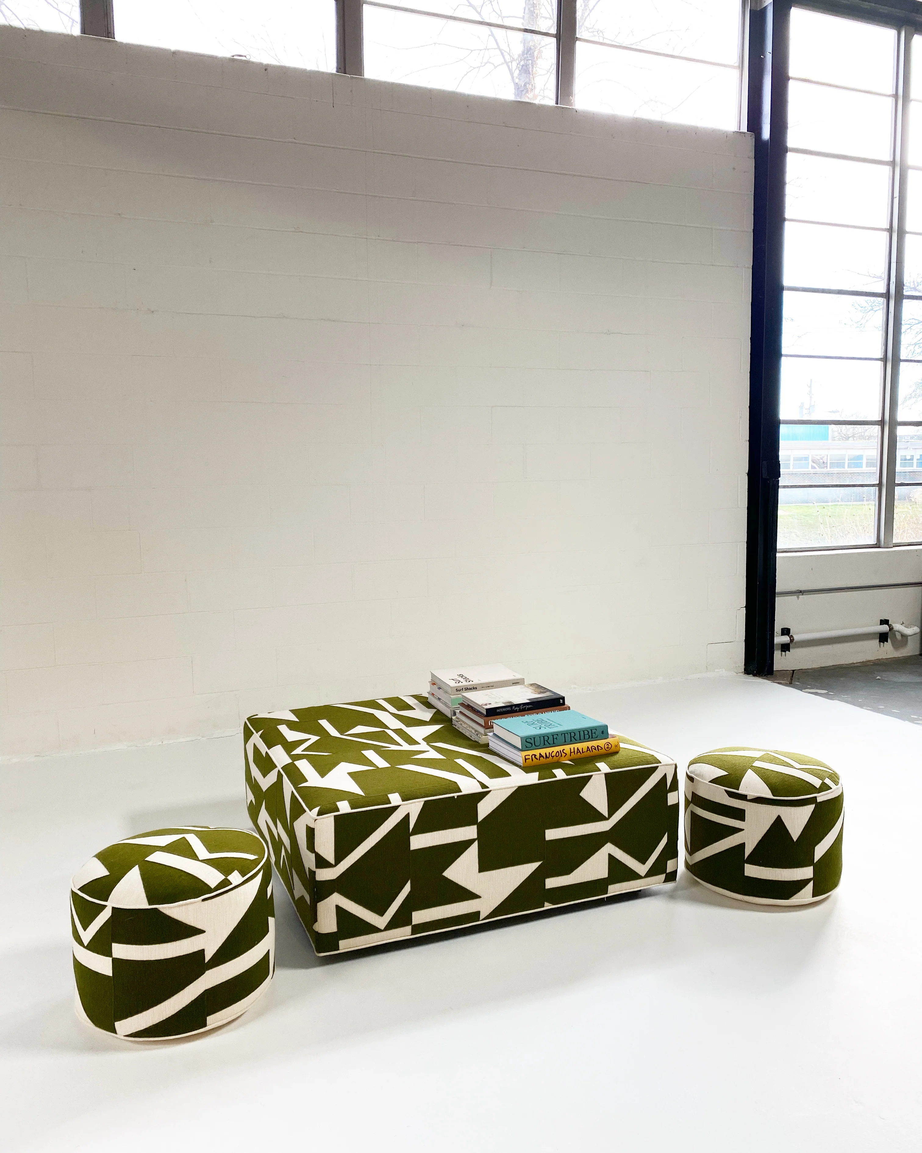 The Forsyth Ottoman in Pierre Frey Wokabi Fabric - Image 7