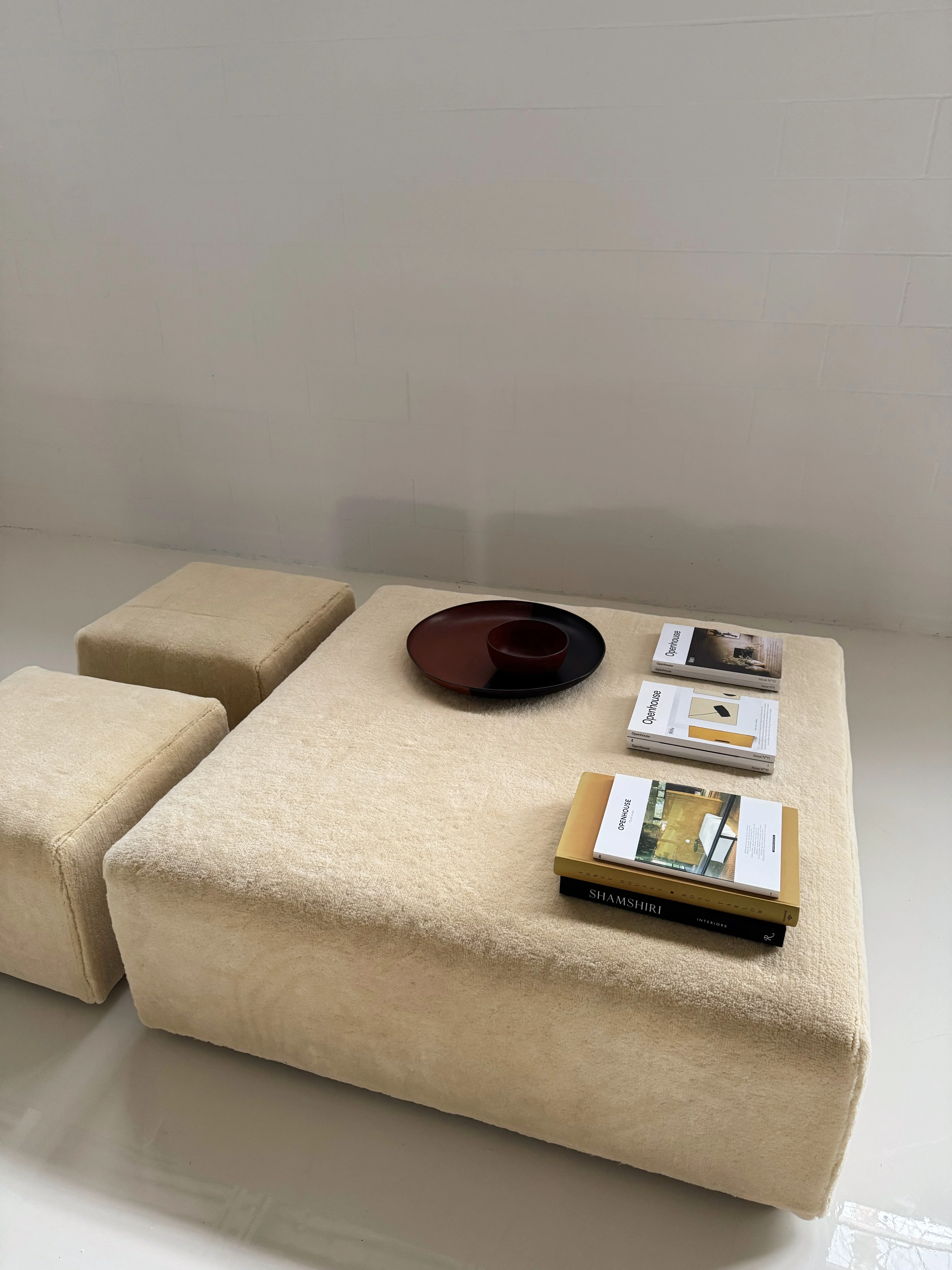 The Forsyth Ottoman in our new Galerie Rug - Image 3