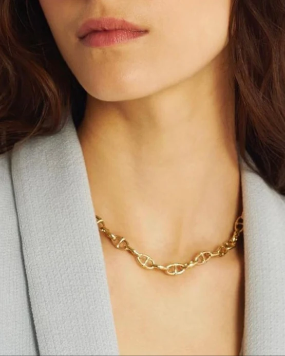 The Large Mariner Link Necklace - Image 5